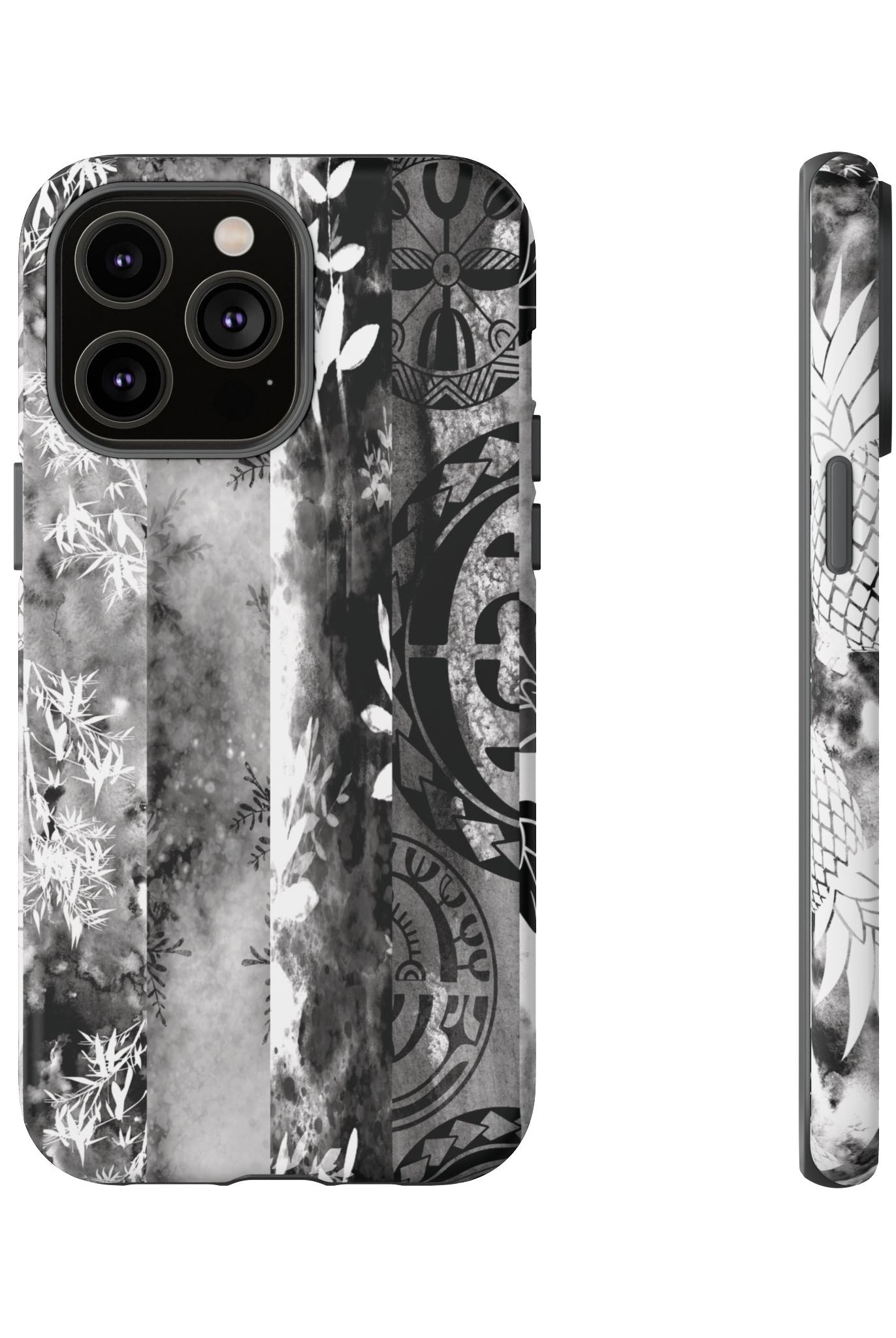 Monochrome Oasis Tough Case for iPhone Phone Case The Local Banyan iPhone 14 Pro Max Matte