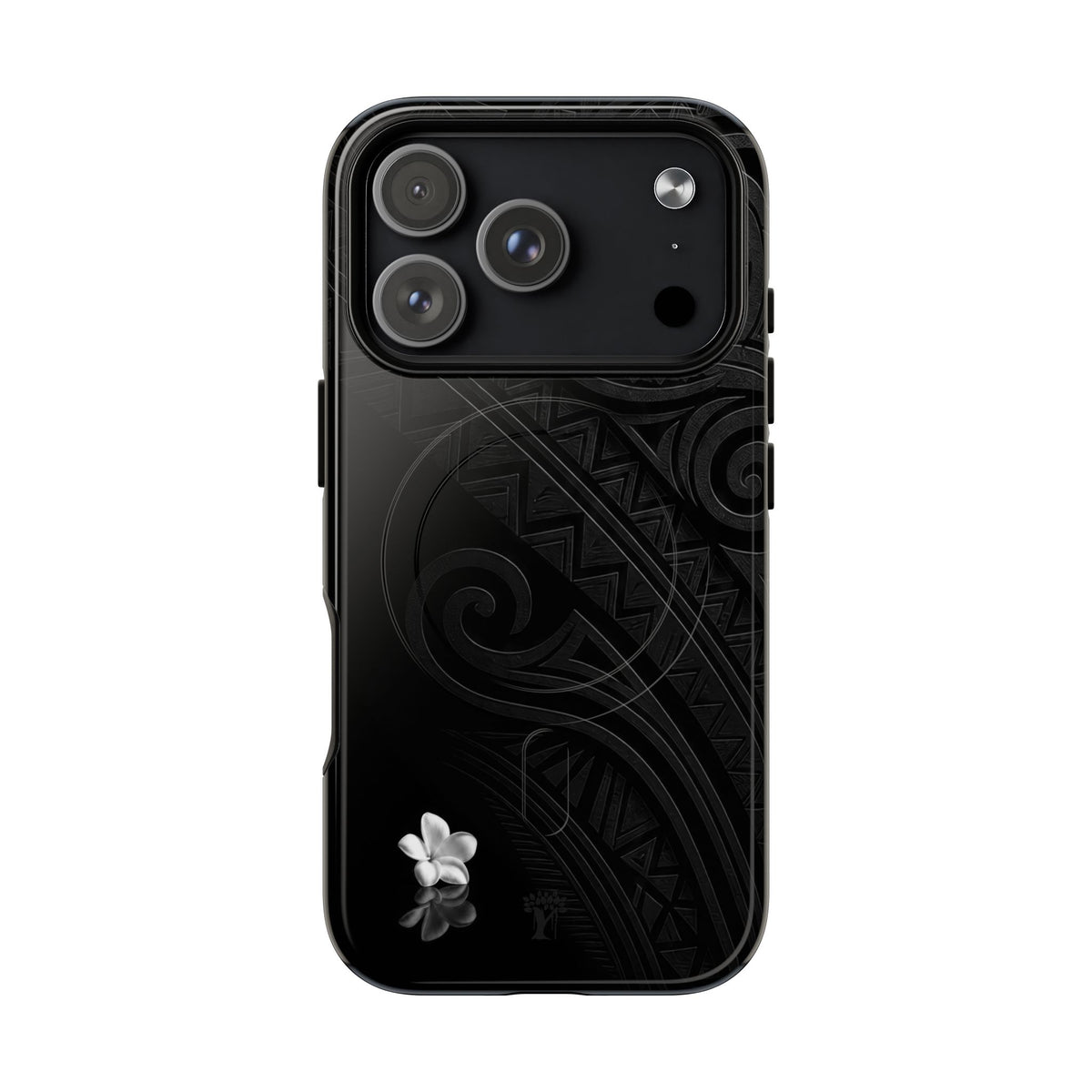 Plumeria Aka Magnetic Case for iPhone iPhone 18 Pro Max Glossy The Local Banyan