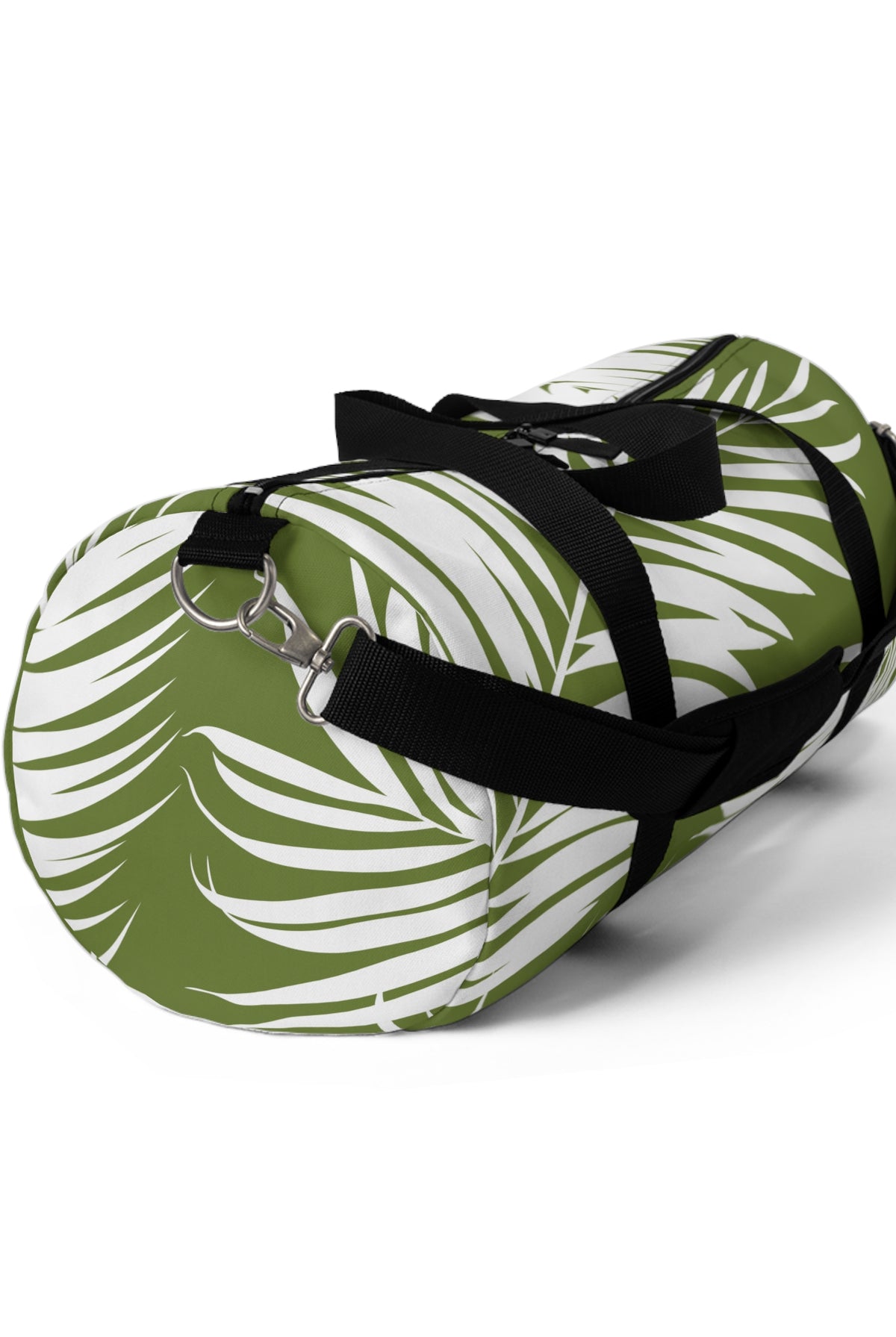 Tropical Palms Barrel Duffel Bag Small The Local Banyan