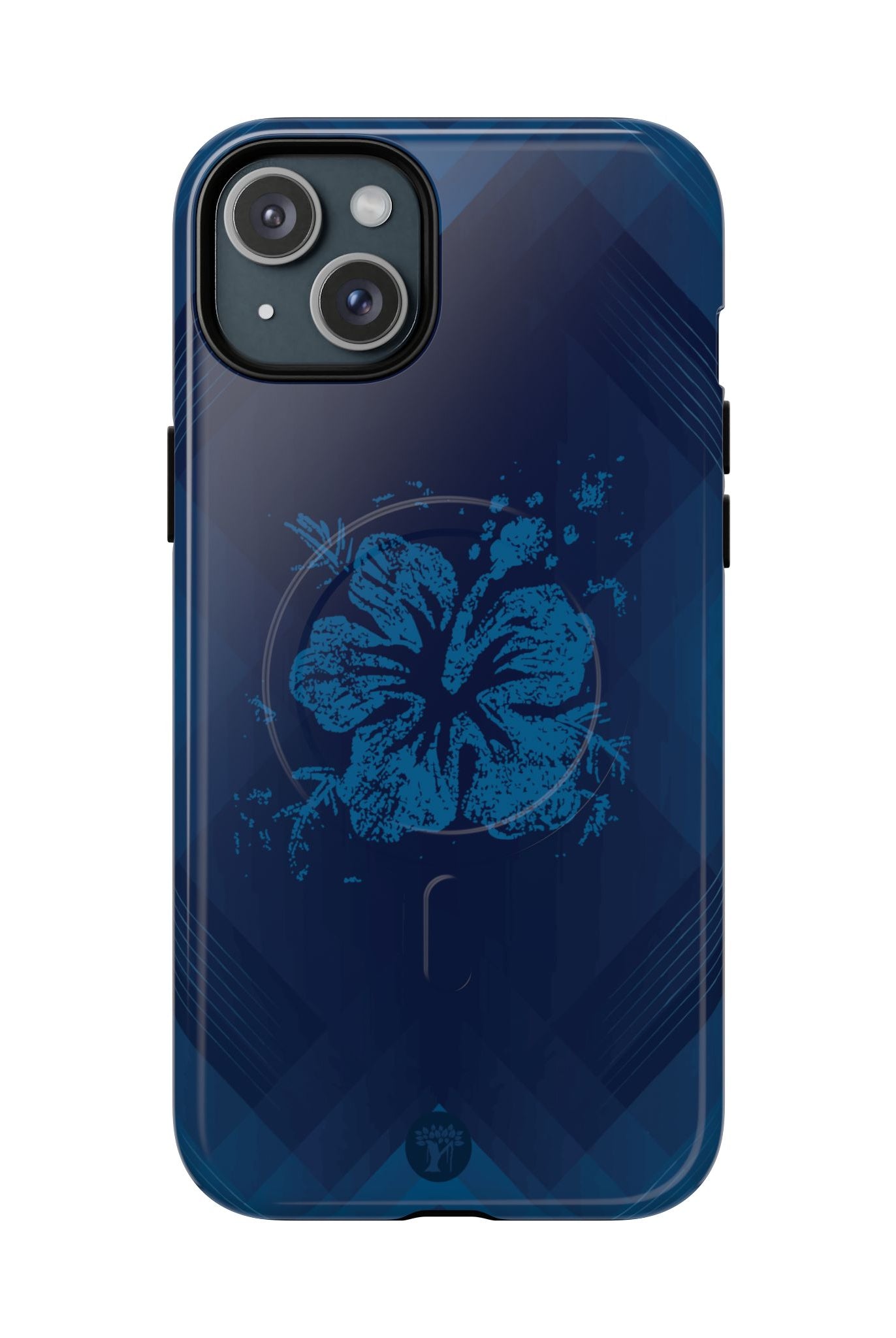 Kikokiko Lehua Magnetic Case for iPhone Phone Case The Local Banyan iPhone 15 Plus Glossy