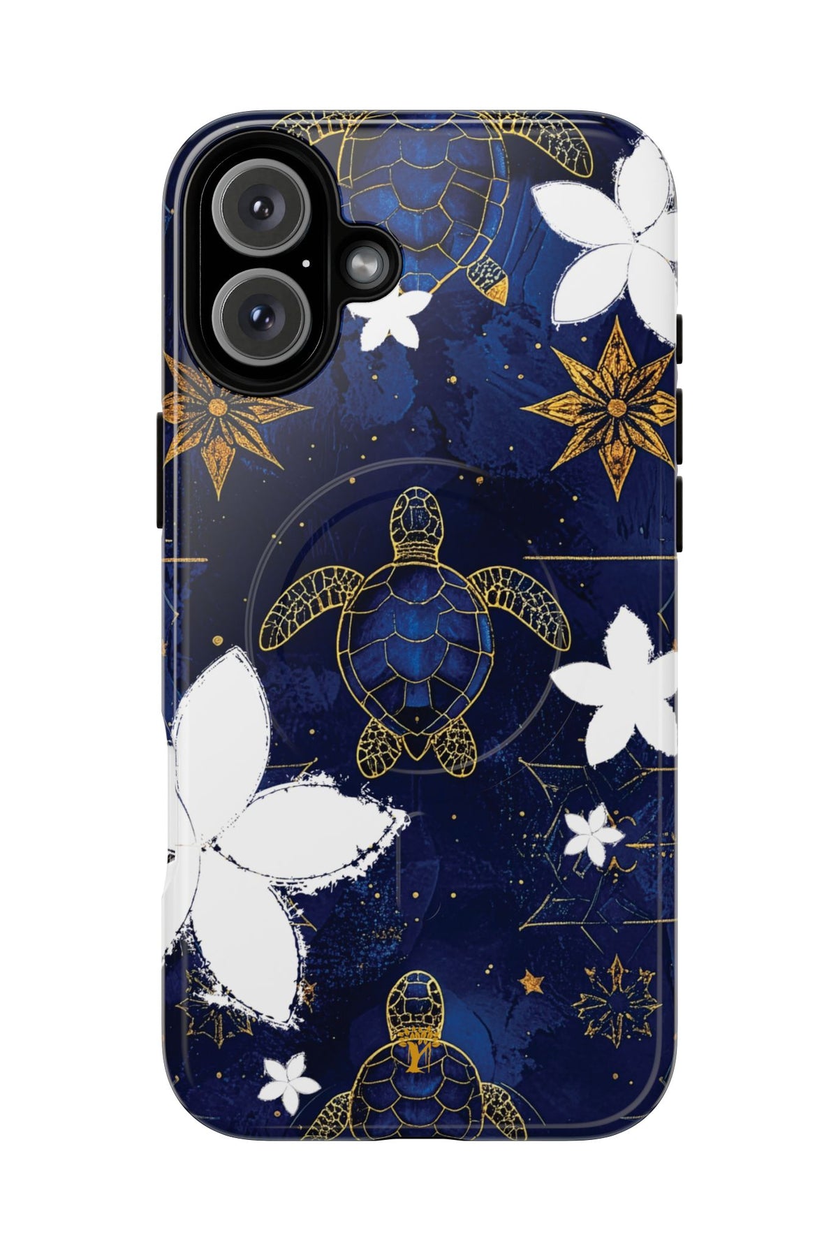 Tapa Hoku Honu Magnetic Case for iPhone iPhone 16 Plus Glossy The Local Banyan