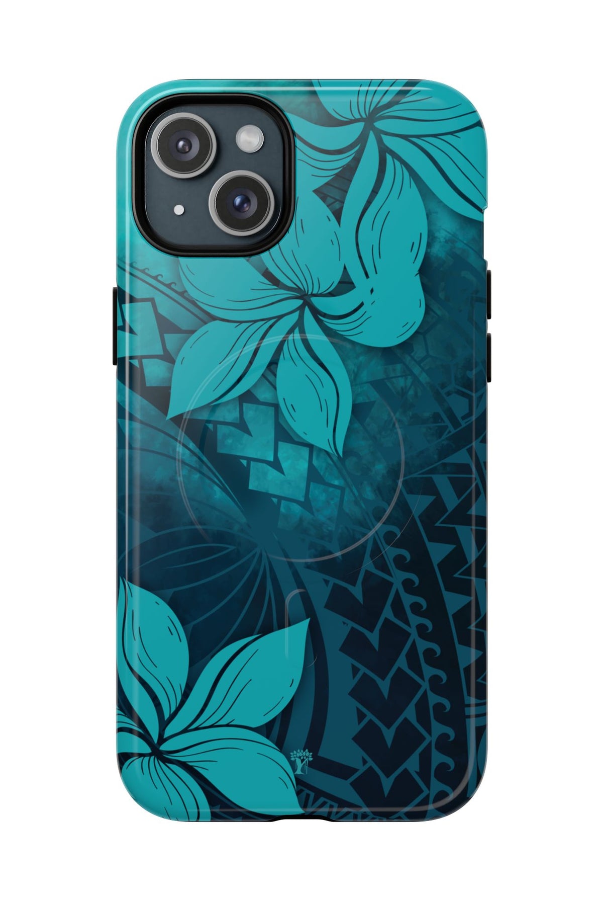 Moana Bloom Magnetic Case for iPhone iPhone 15 Plus Glossy The Local Banyan