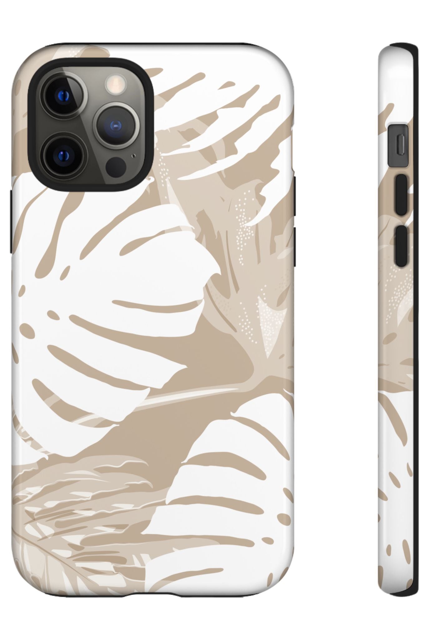 Exotic Monstera Tough Case for iPhone Phone Case The Local Banyan iPhone 12 Pro Glossy