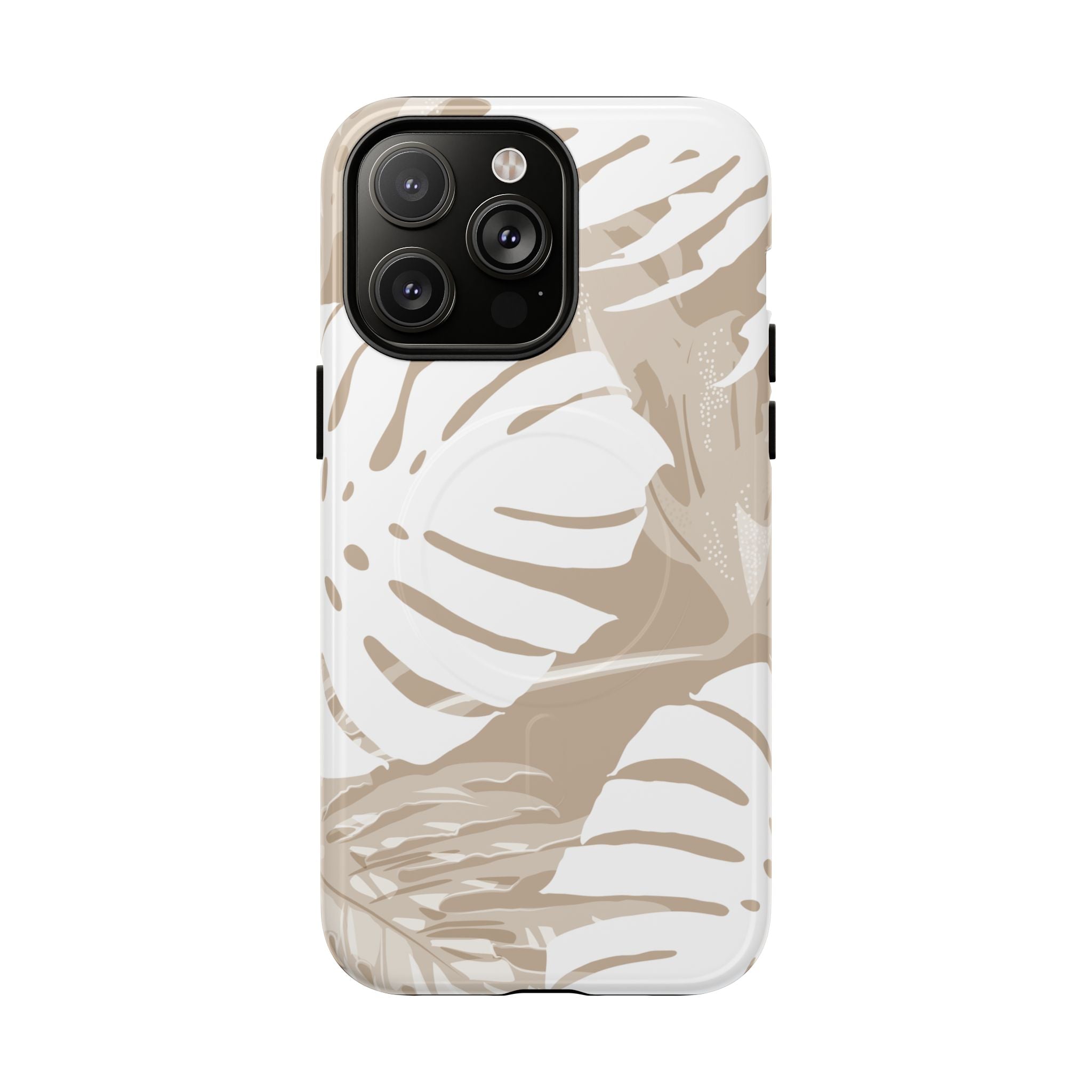 Exotic Monstera Magnetic Case for iPhone Phone Case The Local Banyan iPhone 14 Pro Max Glossy