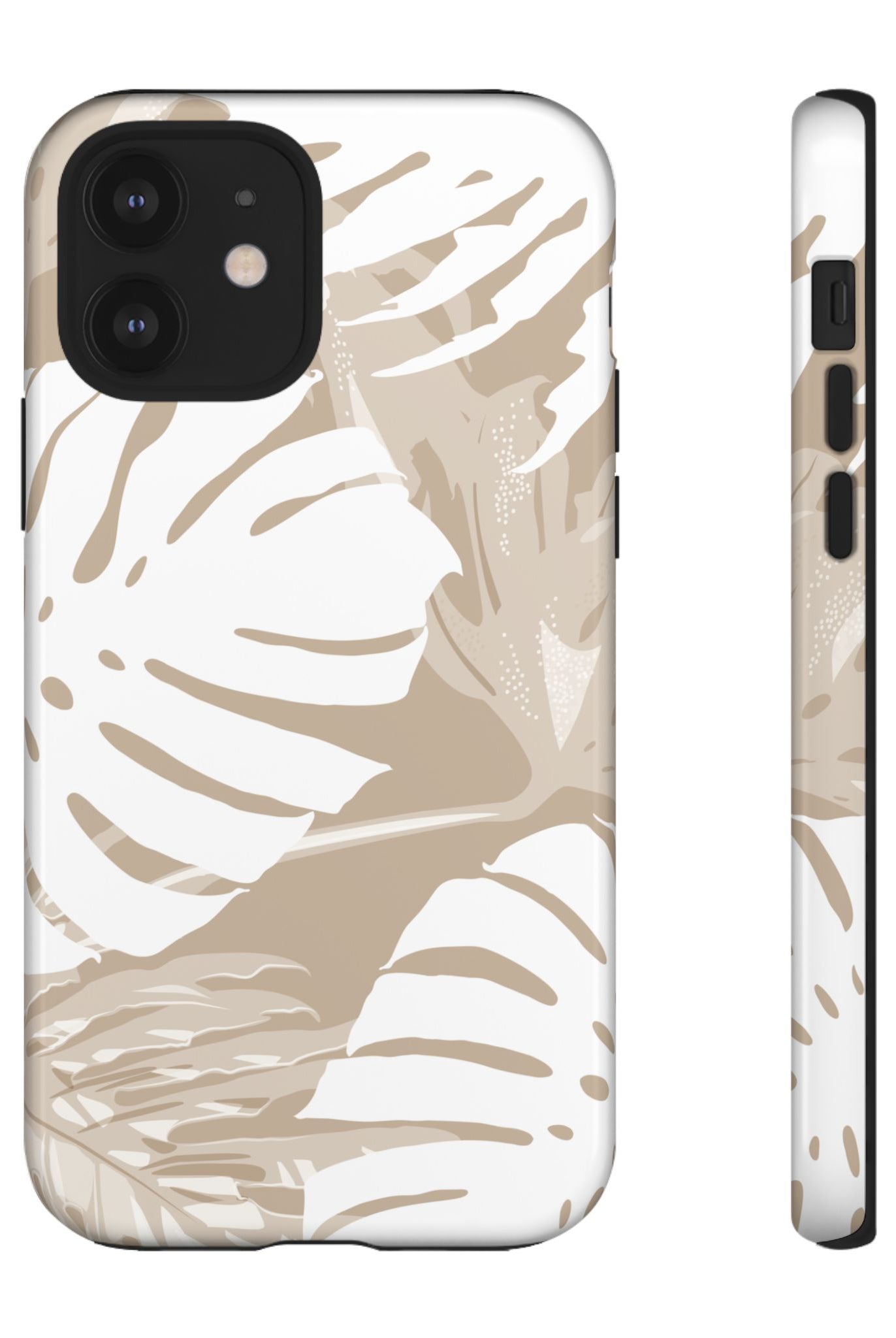 Exotic Monstera Tough Case for iPhone Phone Case The Local Banyan iPhone 12 Glossy