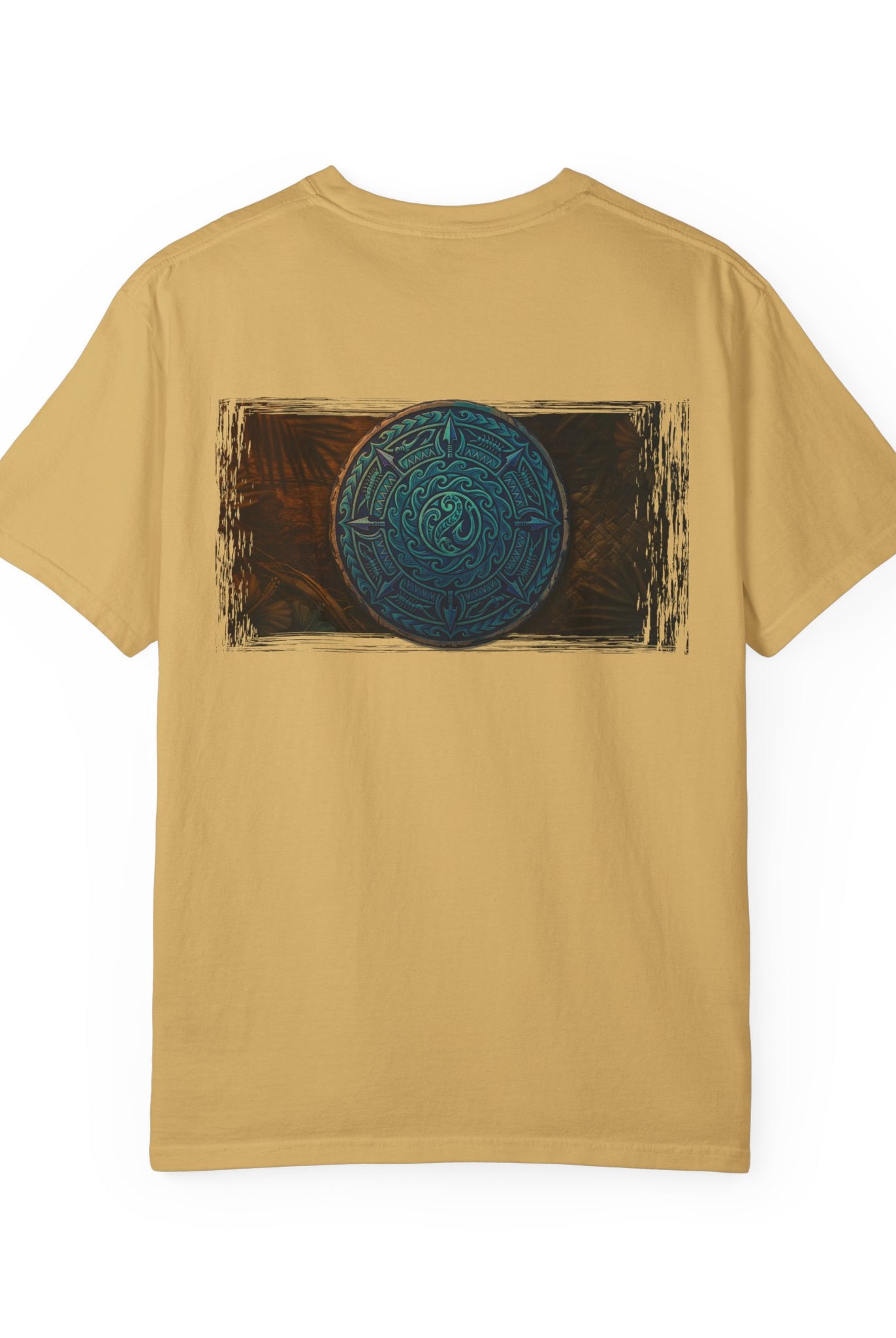 Makau Mana Garment-Dyed Tee Light Green S The Local Banyan