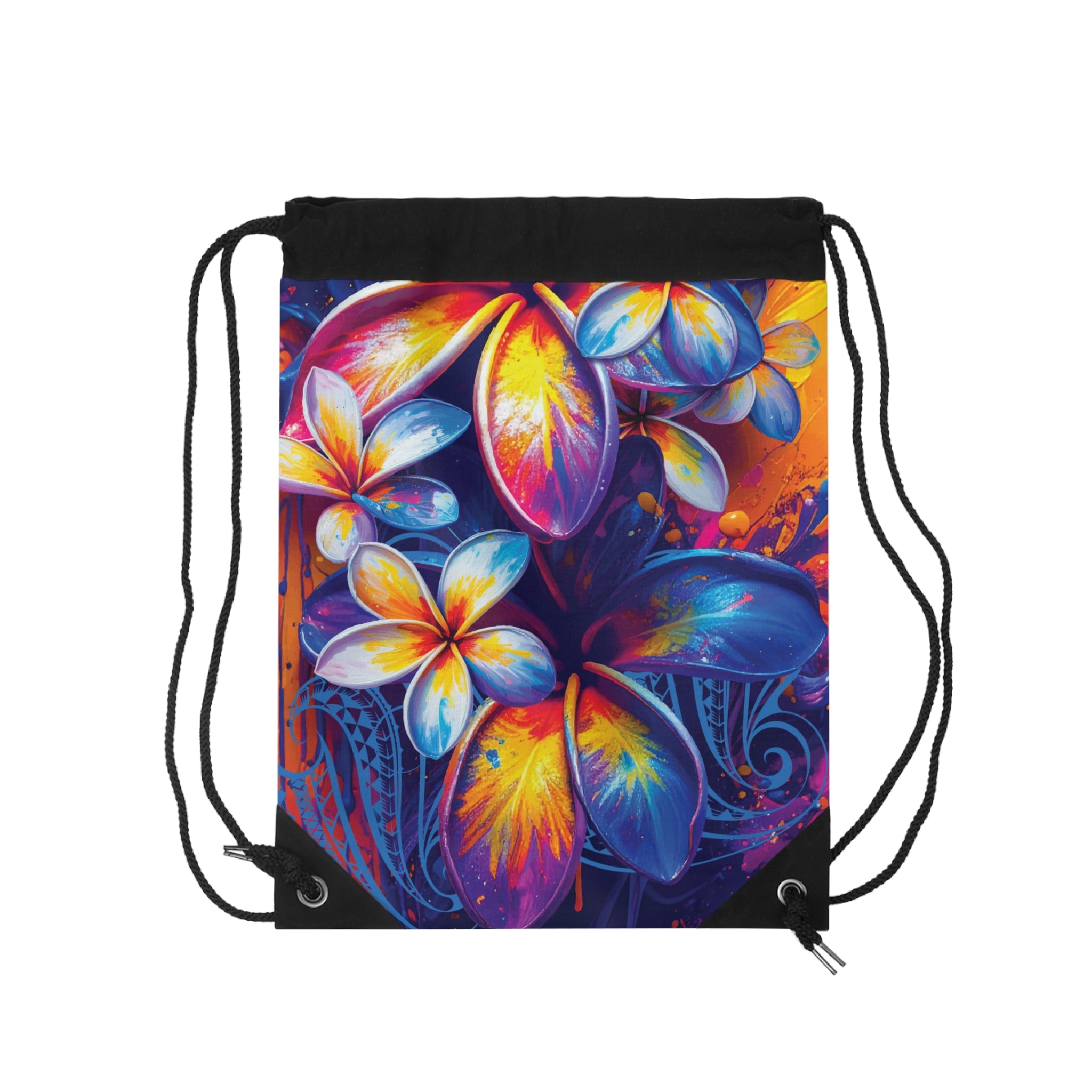 Sunset Ink Drawstring Cinch Bag Backpack The Local Banyan