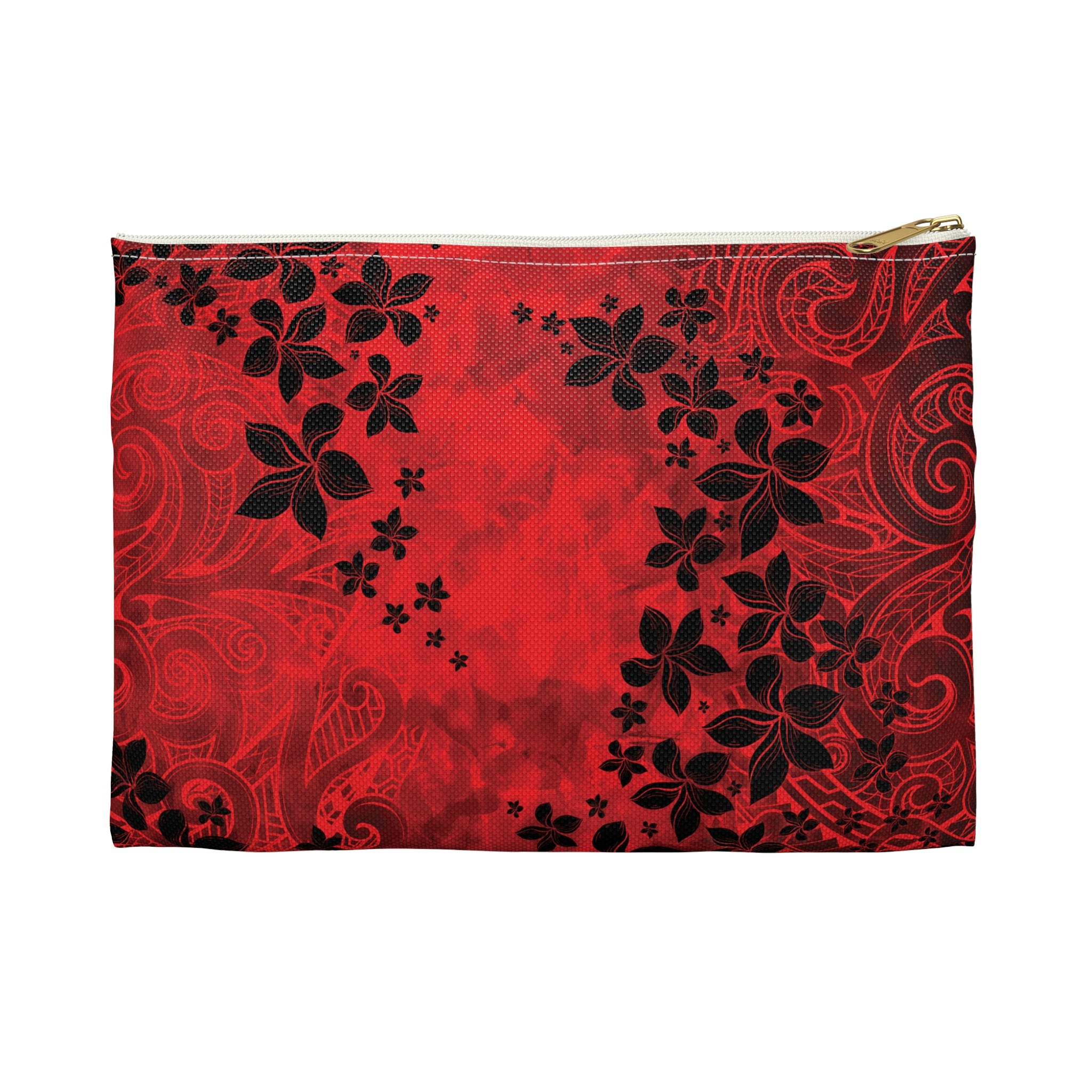 Keahi Pua Travel Pouch Bag Pouches The Local Banyan Small White zipper