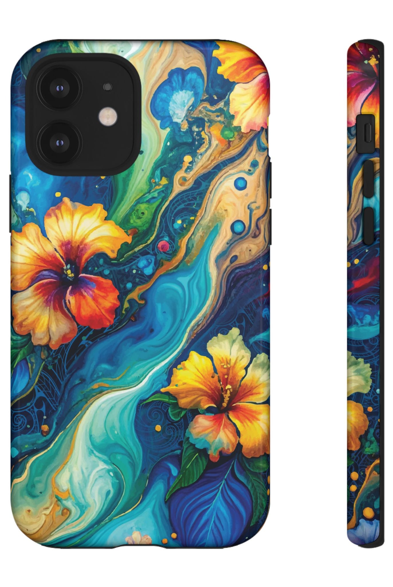 Aloalo Drift Tough Case for iPhone Phone Case The Local Banyan iPhone 12 Glossy