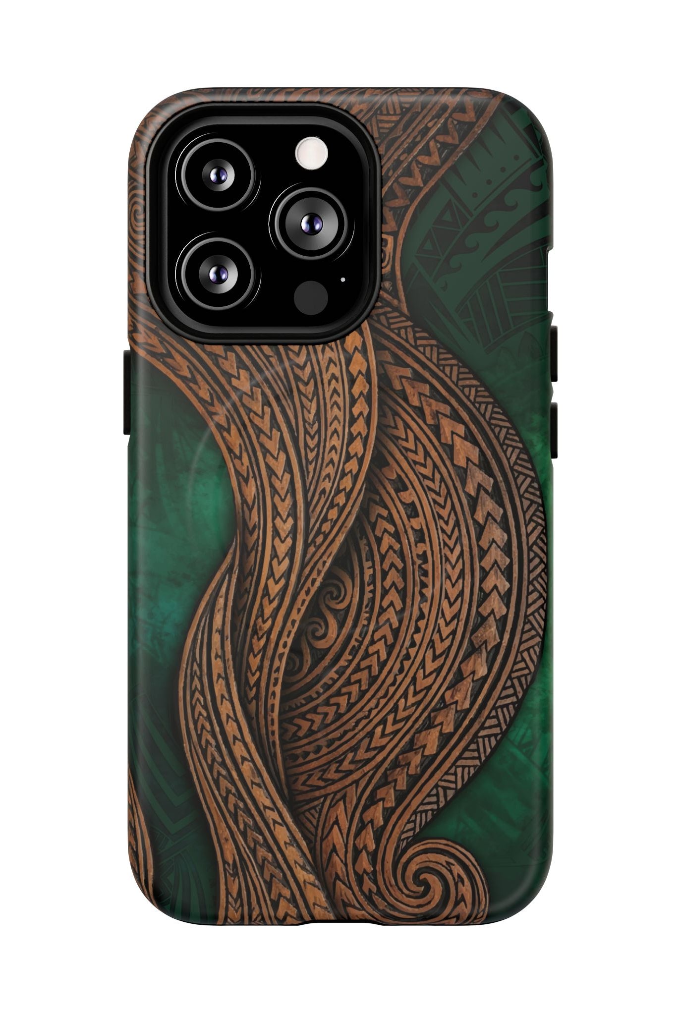 Island Kalai MagSafe iPhone Case Side View - Dual Layer Drop Protection Hawaiian Phone Case - The Local Banyan