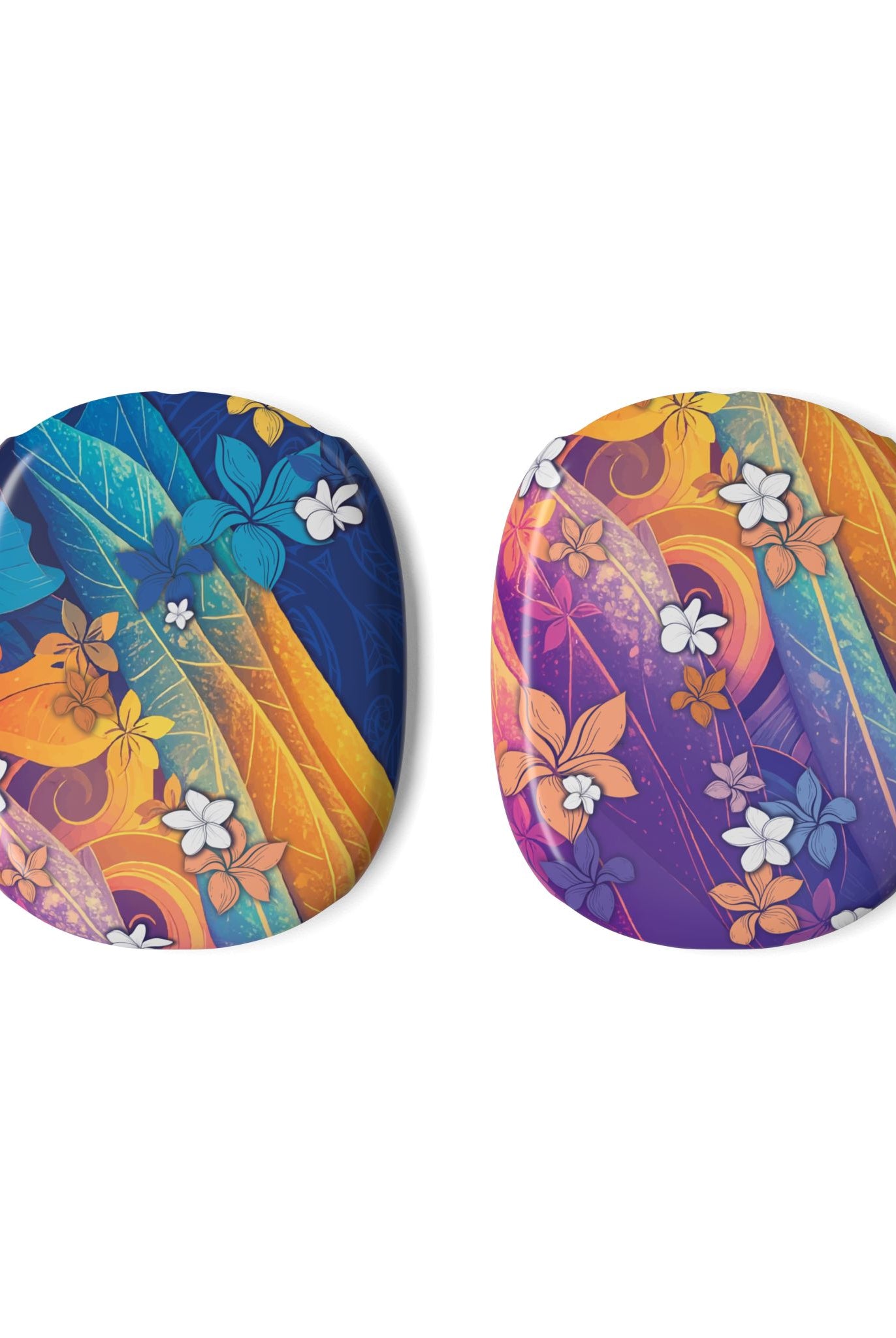 Mauna Sunrise AirPods Max Protective Case Cover Headphone Accessories The Local Banyan Glossy AirPods Max White