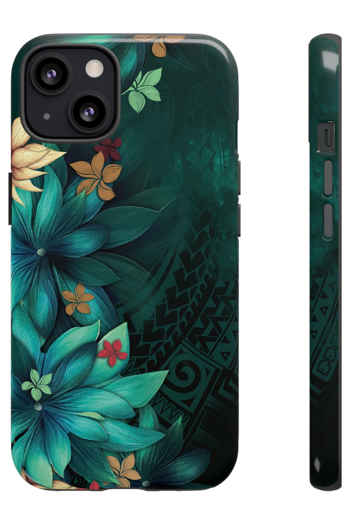 Aloha Whispers Tough Case for iPhone Phone Case The Local Banyan iPhone 13 Glossy