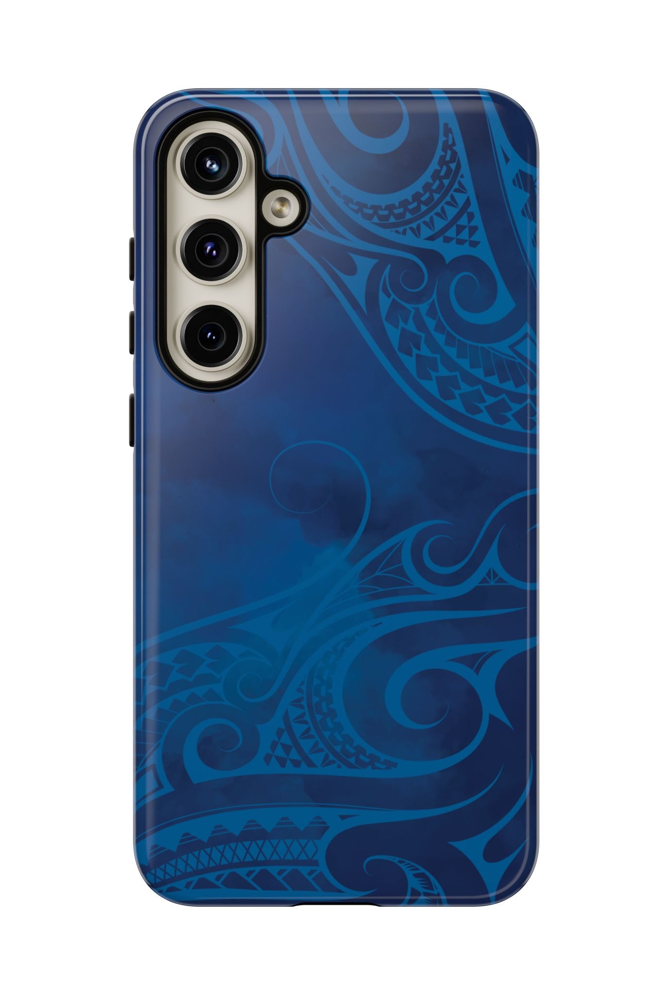Kai Legacy Tough Samsung Galaxy Case Side View - Dual Layer Drop Protection Hawaiian Phone Case - The Local Banyan