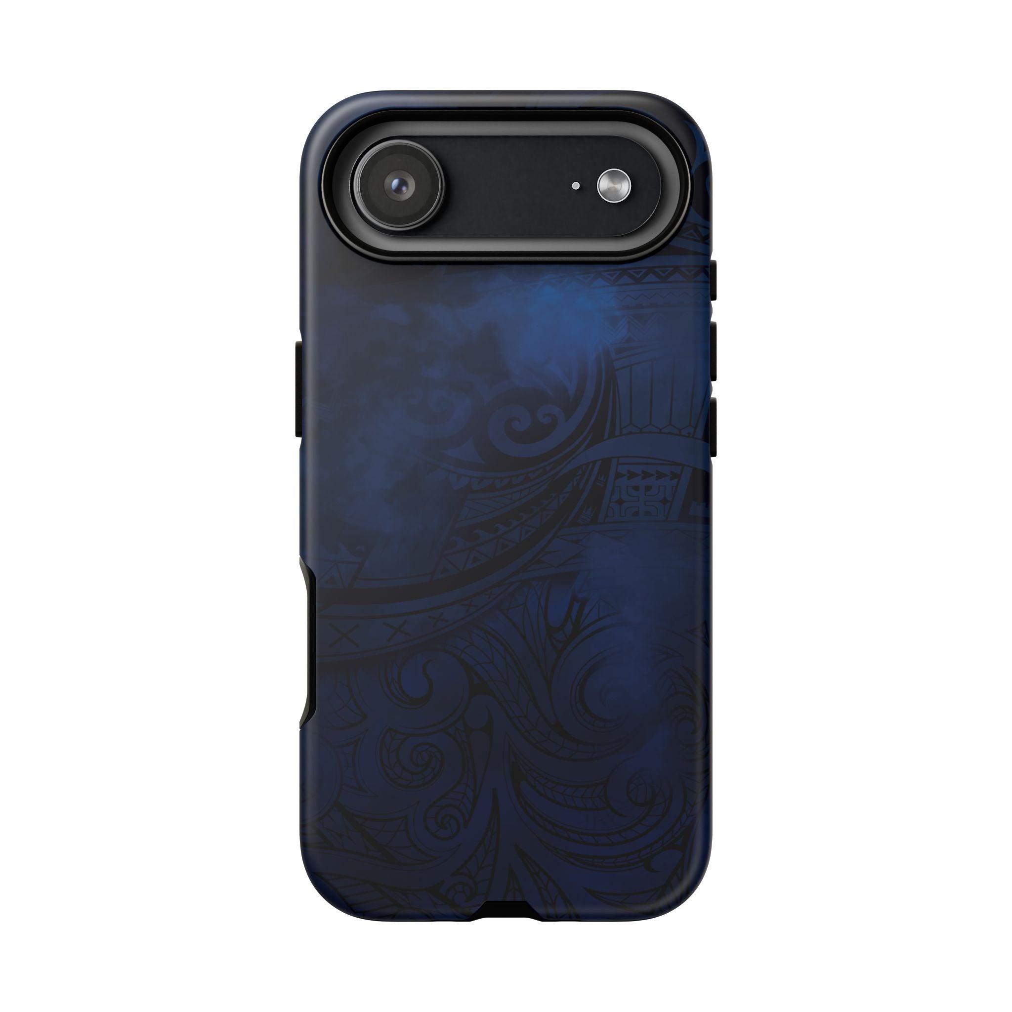 Midnight Essence Tough iPhone Case Side View - Dual Layer Drop Protection Hawaiian Phone Case - The Local Banyan