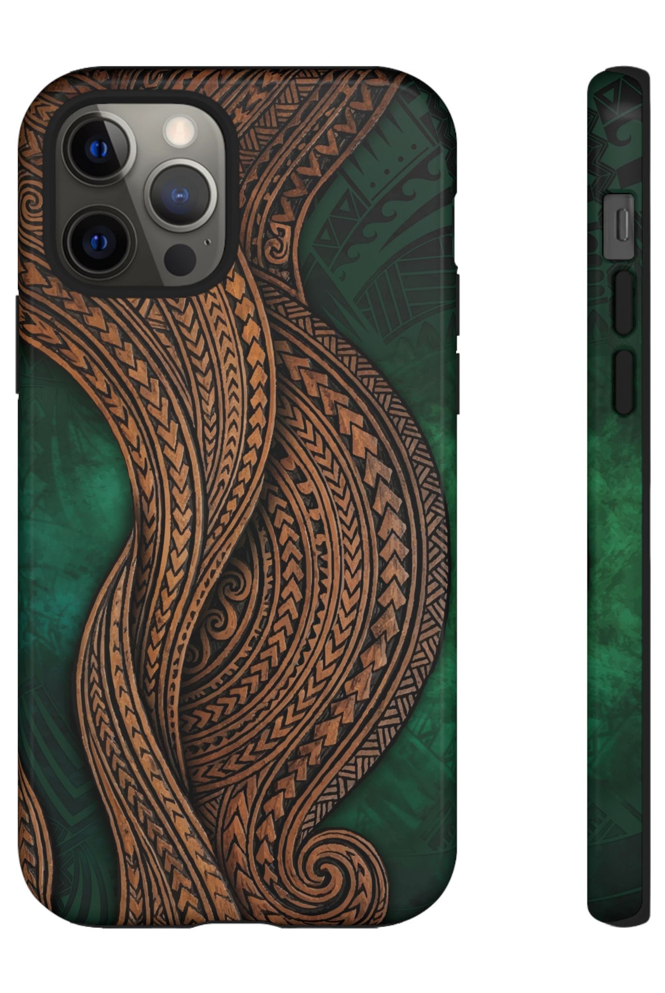 Island Kālai Tough Case for iPhone Phone Case The Local Banyan iPhone 12 Pro Glossy