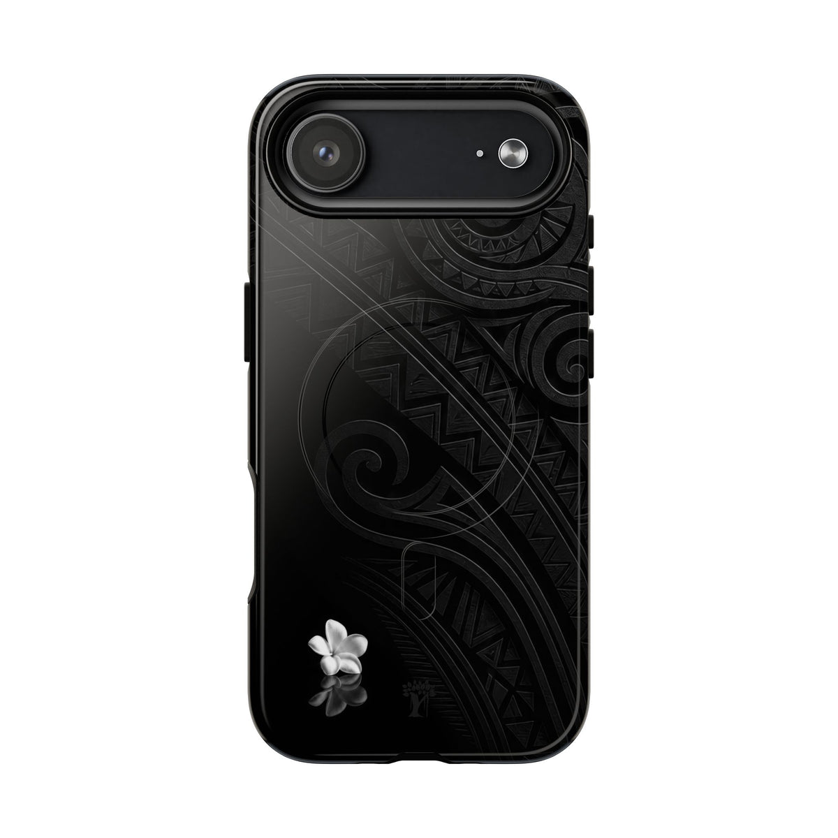 Plumeria Aka Magnetic Case for iPhone iPhone 17 Air Glossy The Local Banyan