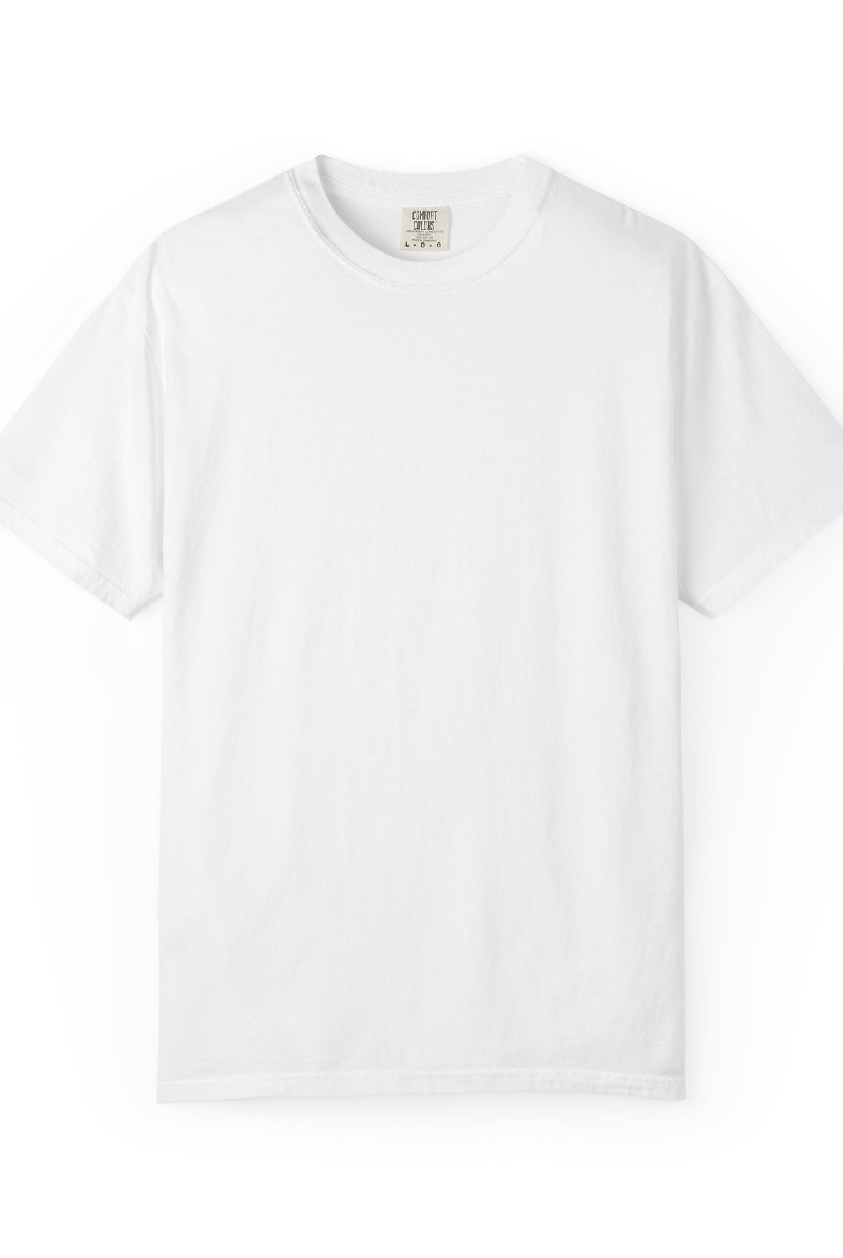 Pineapple Blossom Garment Dyed Tee White S The Local Banyan