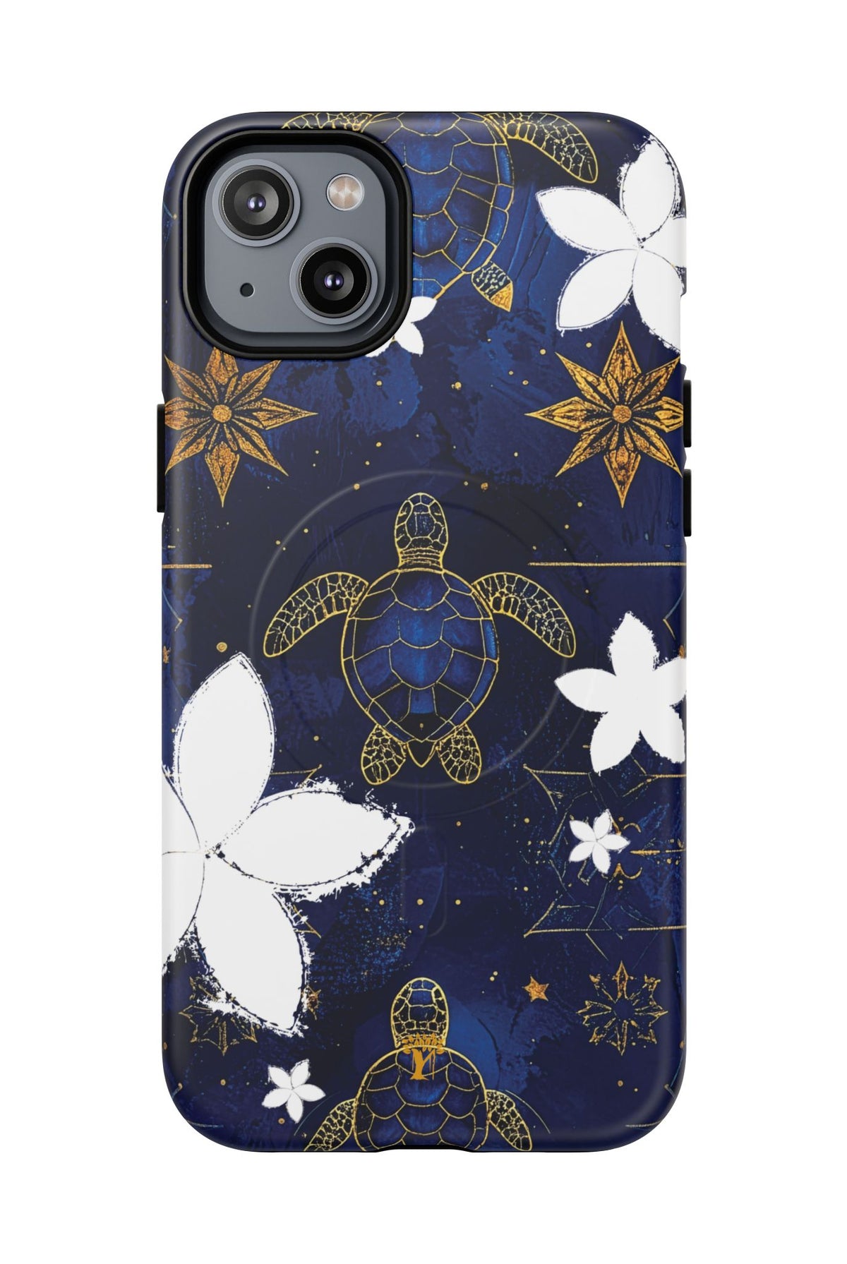 Tapa Hoku Honu Magnetic Case for iPhone iPhone 14 Plus Matte The Local Banyan