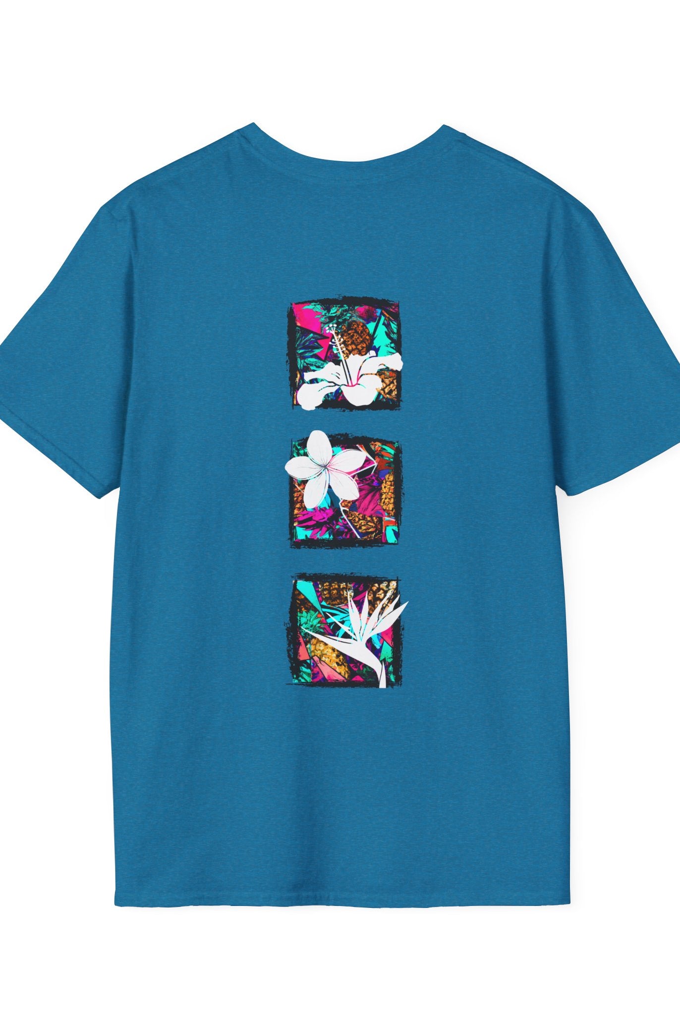 Pineapple Blossom Triad Soft Style Tee T-Shirt