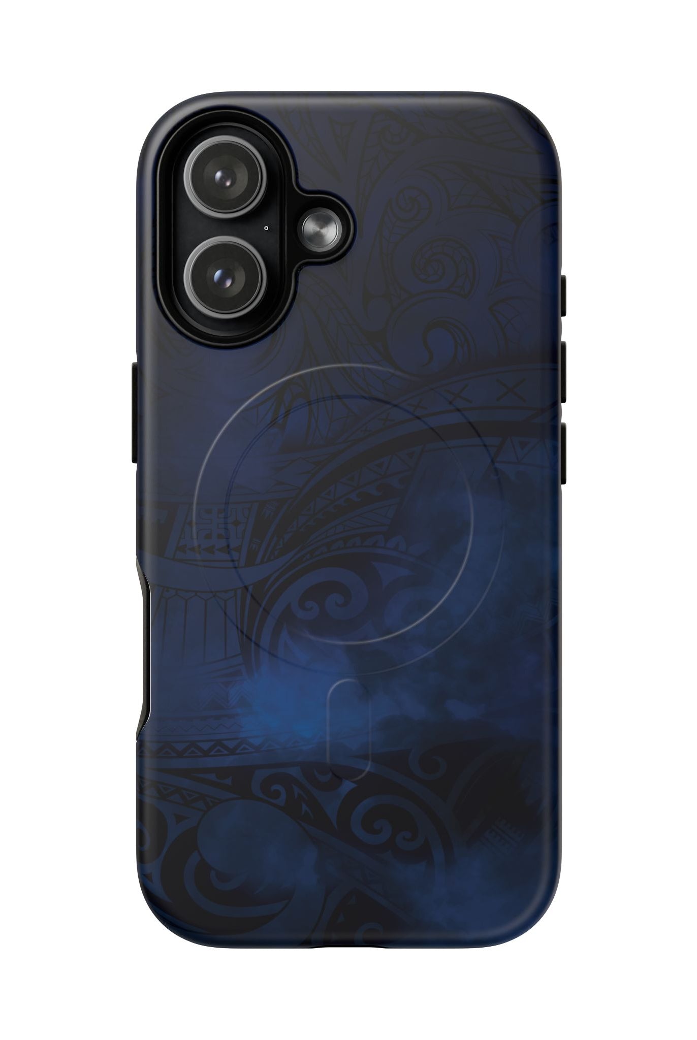Midnight Essence MagSafe iPhone Case Side View - Dual Layer Drop Protection Hawaiian Phone Case - The Local Banyan