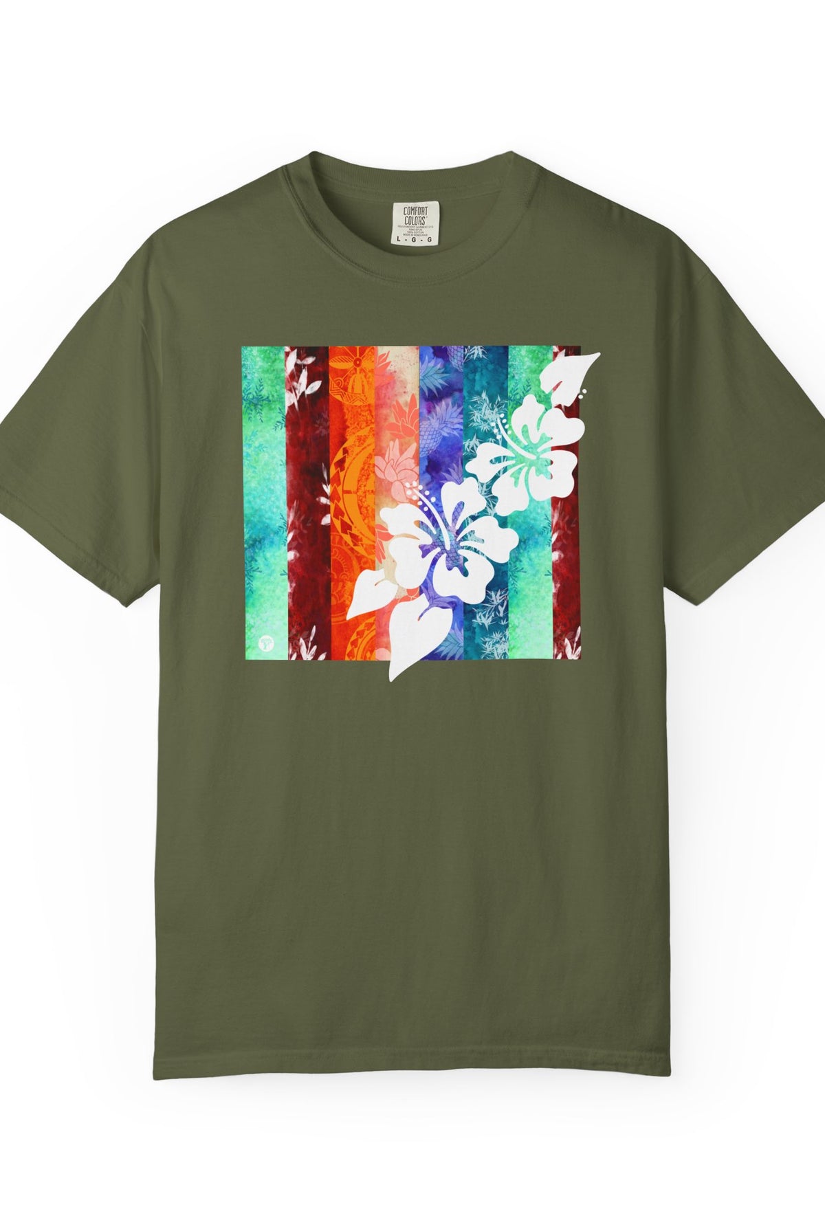 Tropical Vibes Soft Style Tee Hemp S The Local Banyan