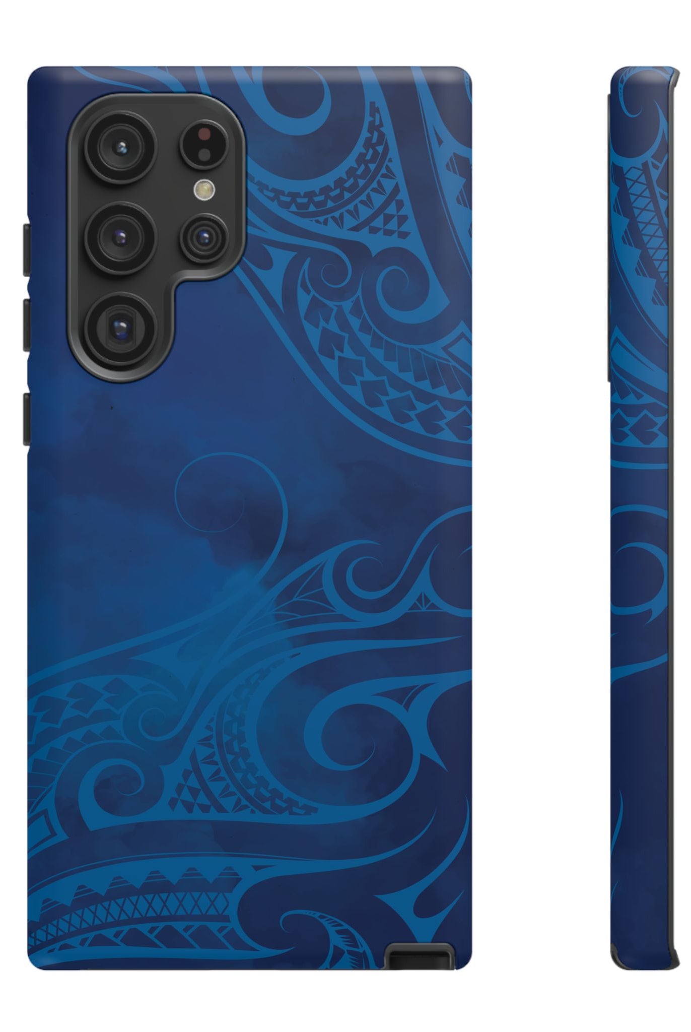 Kai Legacy Tough Samsung Galaxy Case Side View - Dual Layer Drop Protection Hawaiian Phone Case - The Local Banyan