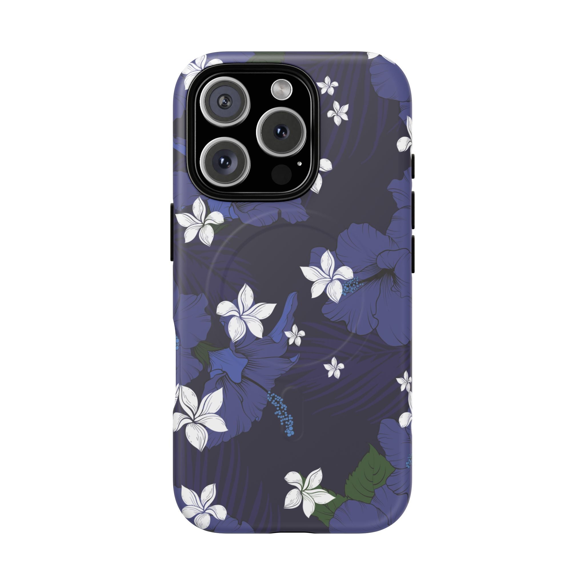 Vintage Blue Magnetic Tough Case for iPhone Phone Case The Local Banyan iPhone 16 Pro Matte