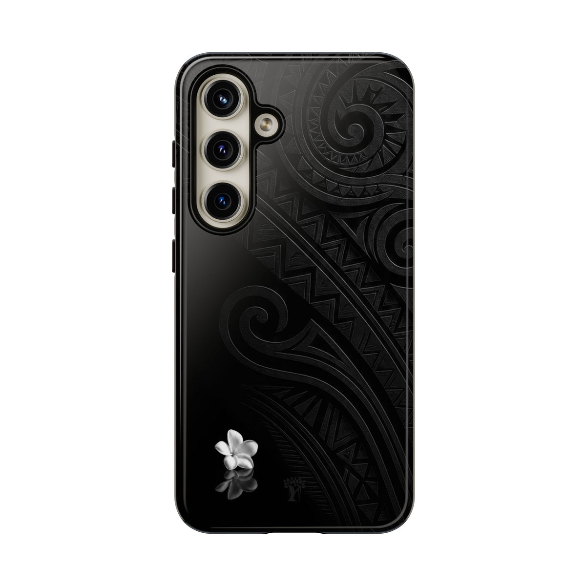 Plumeria Aka Tough Case for Samsung Galaxy Samsung Galaxy S24 Glossy The Local Banyan