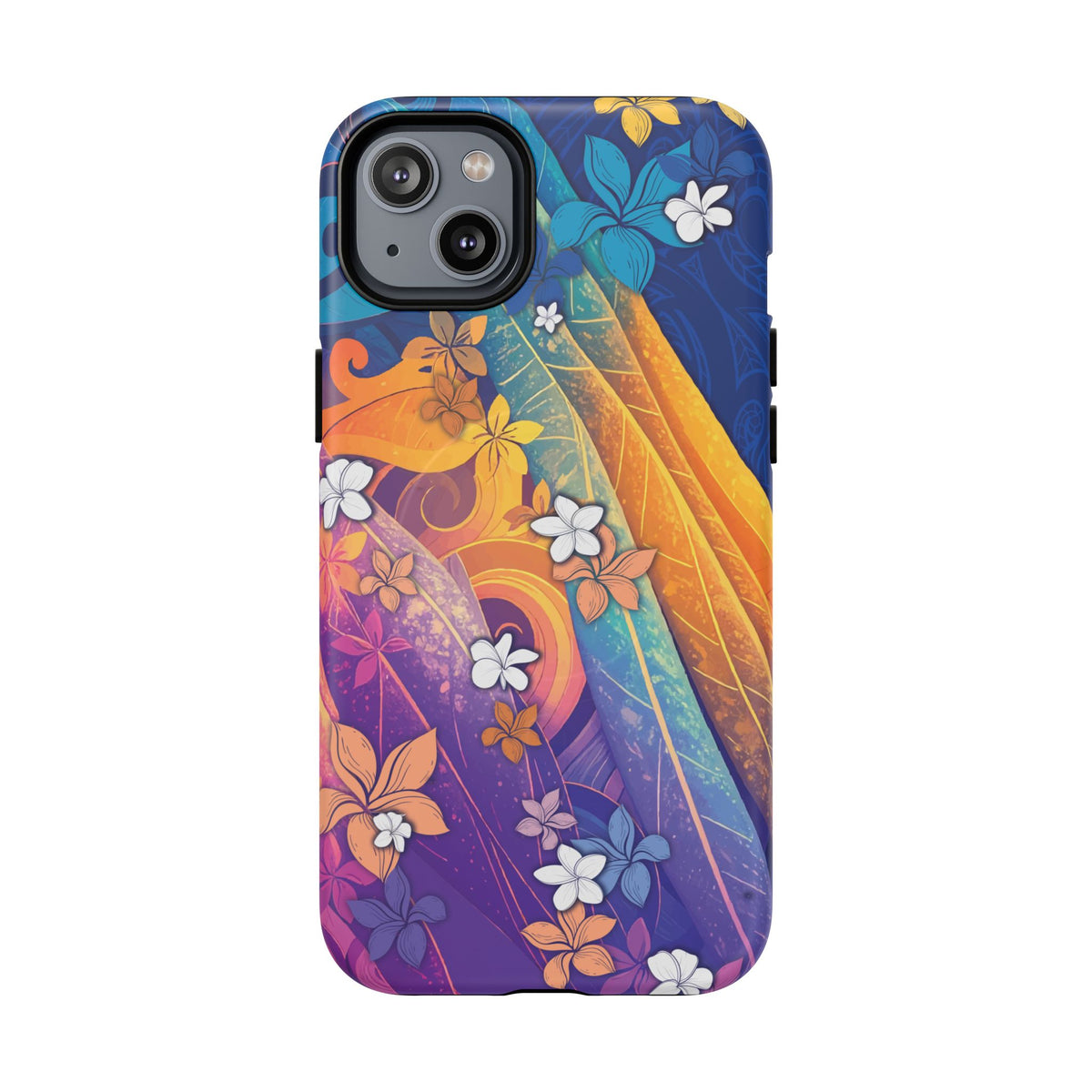 Mauna Sunrise MagSafe Compatible Tough Case for iPhone iPhone 14 Plus Matte The Local Banyan