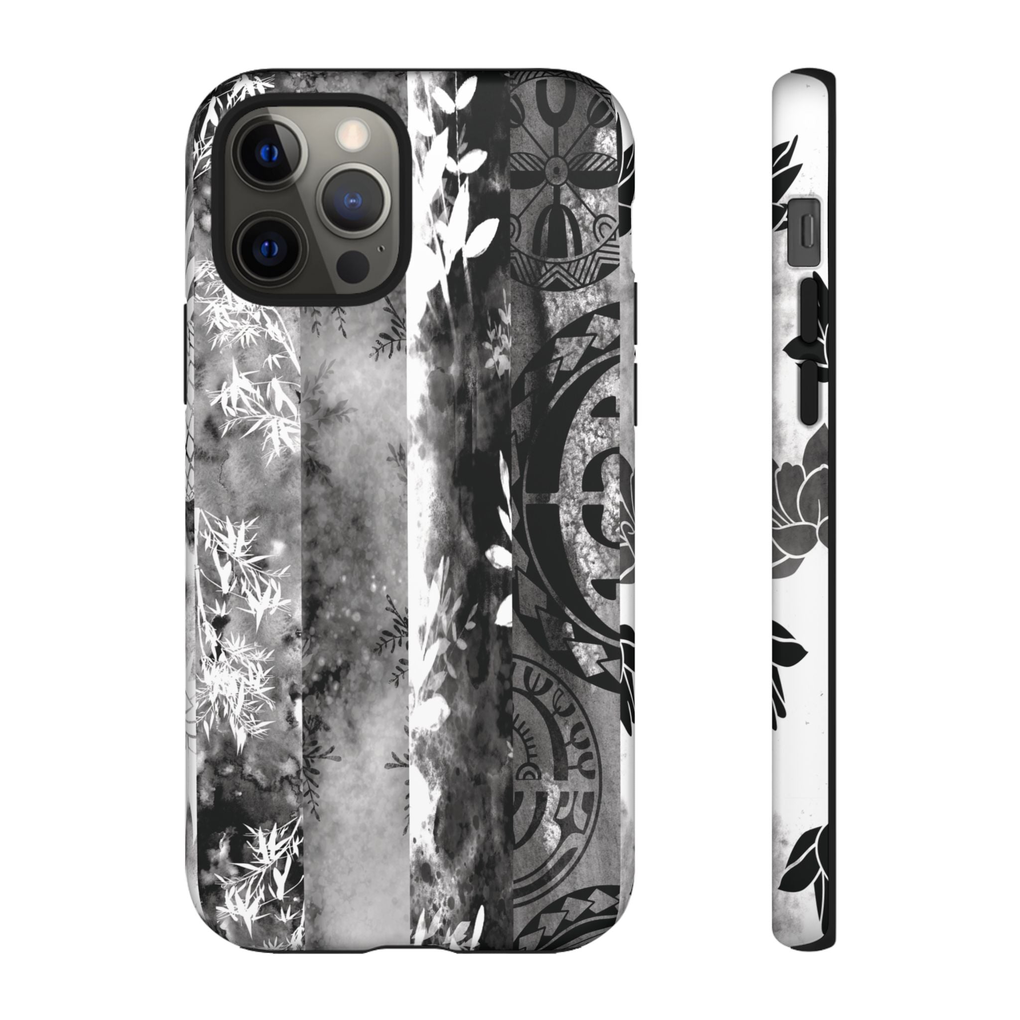 Monochrome Oasis Tough Case for iPhone Phone Case The Local Banyan iPhone 12 Pro Matte