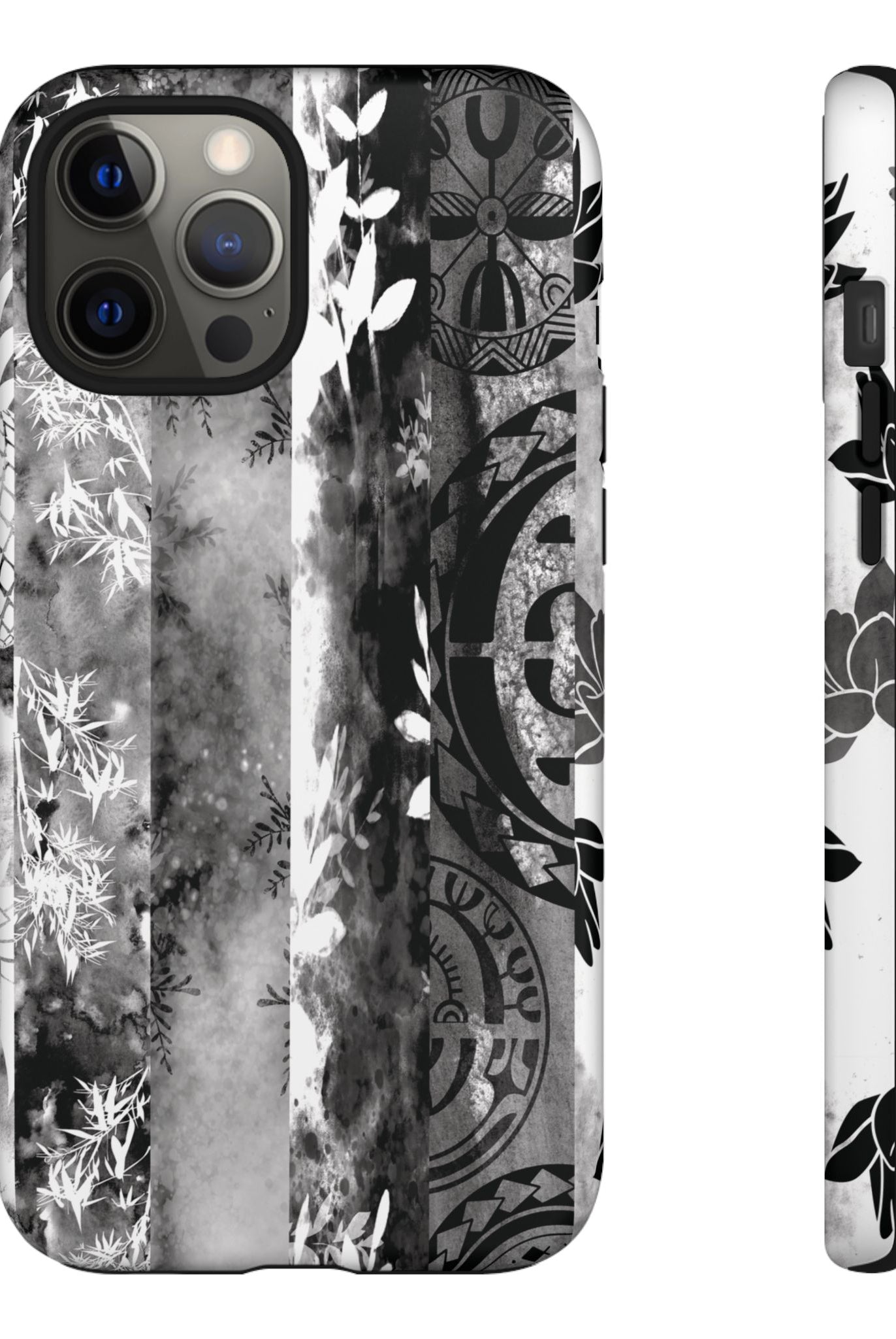 Monochrome Oasis Tough Case for iPhone Phone Case The Local Banyan iPhone 12 Pro Max Matte