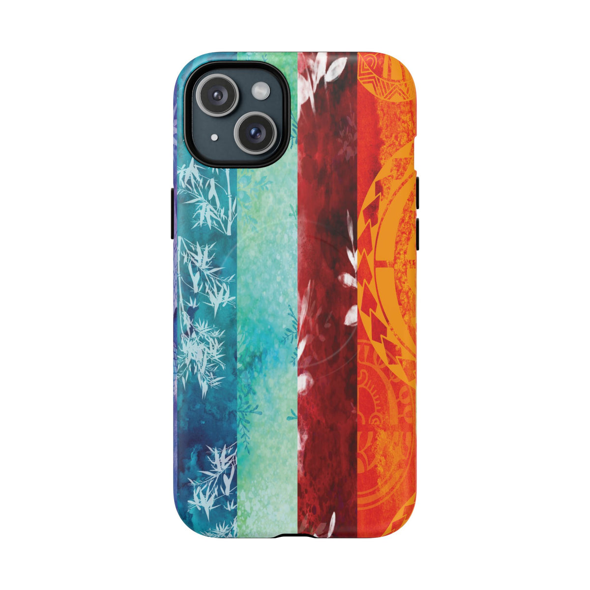 Island Vibes MagSafe Compatible Tough Case for iPhone iPhone 15 Plus Matte The Local Banyan