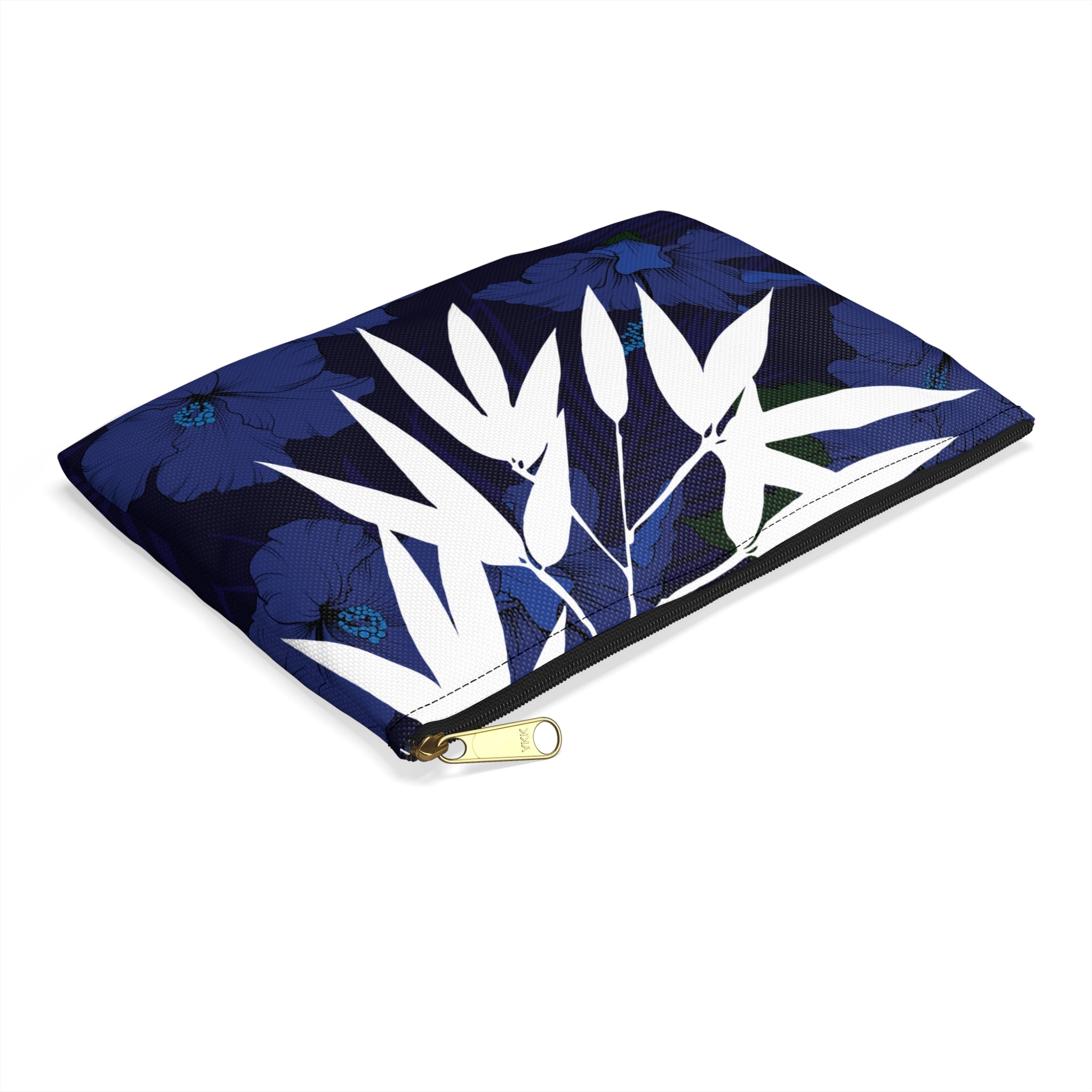 Deep Blue Bamboo Travel Pouch Bag Pouches The Local Banyan