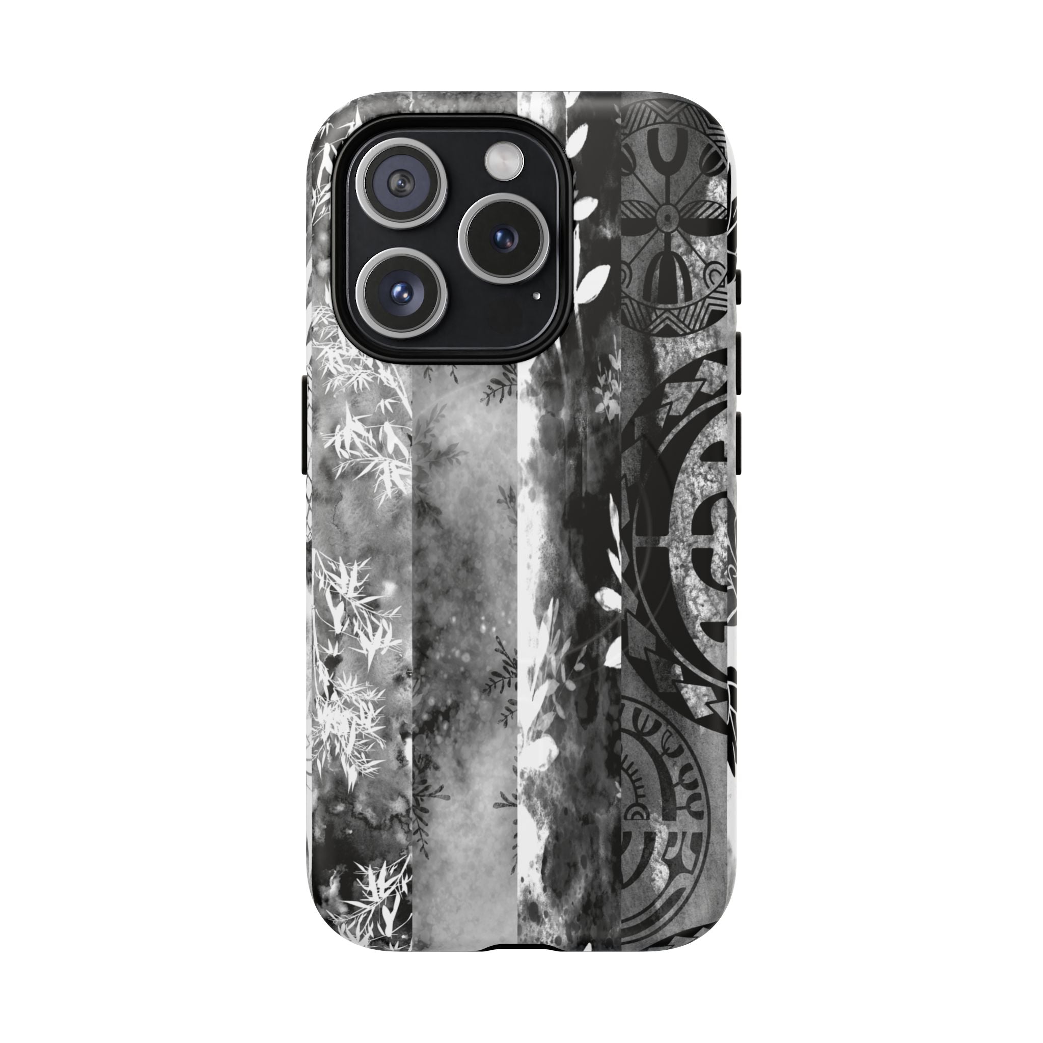 Monochrome Oasis Magnetic Case for iPhone Phone Case The Local Banyan iPhone 15 Pro Matte