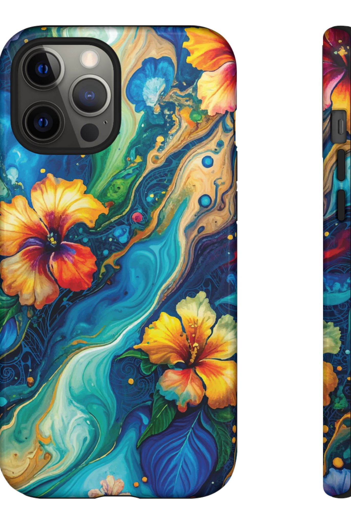 Aloalo Drift Tough Case for iPhone Phone Case The Local Banyan iPhone 12 Pro Max Glossy