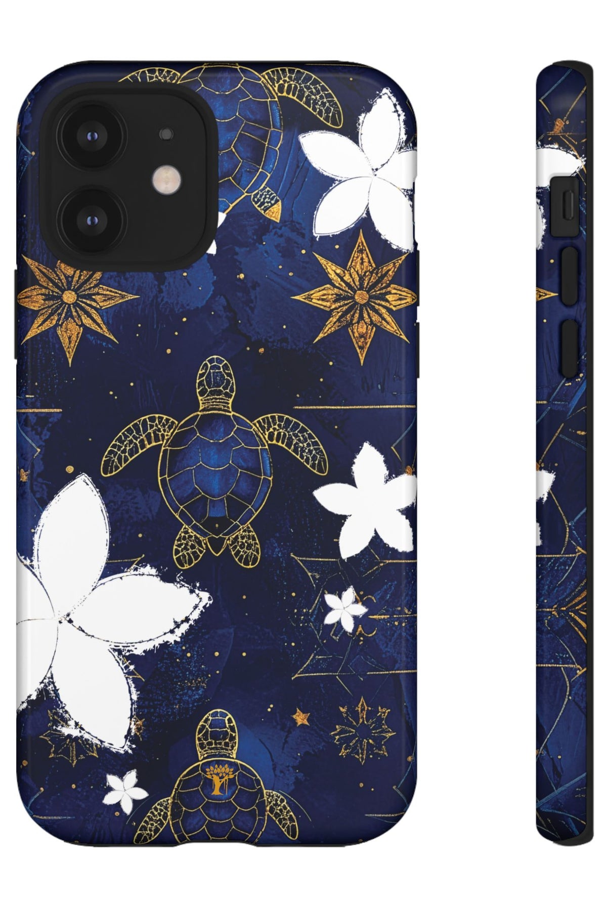 Tapa Hoku Honu Tough Case for iPhone iPhone 12 Mini Matte The Local Banyan
