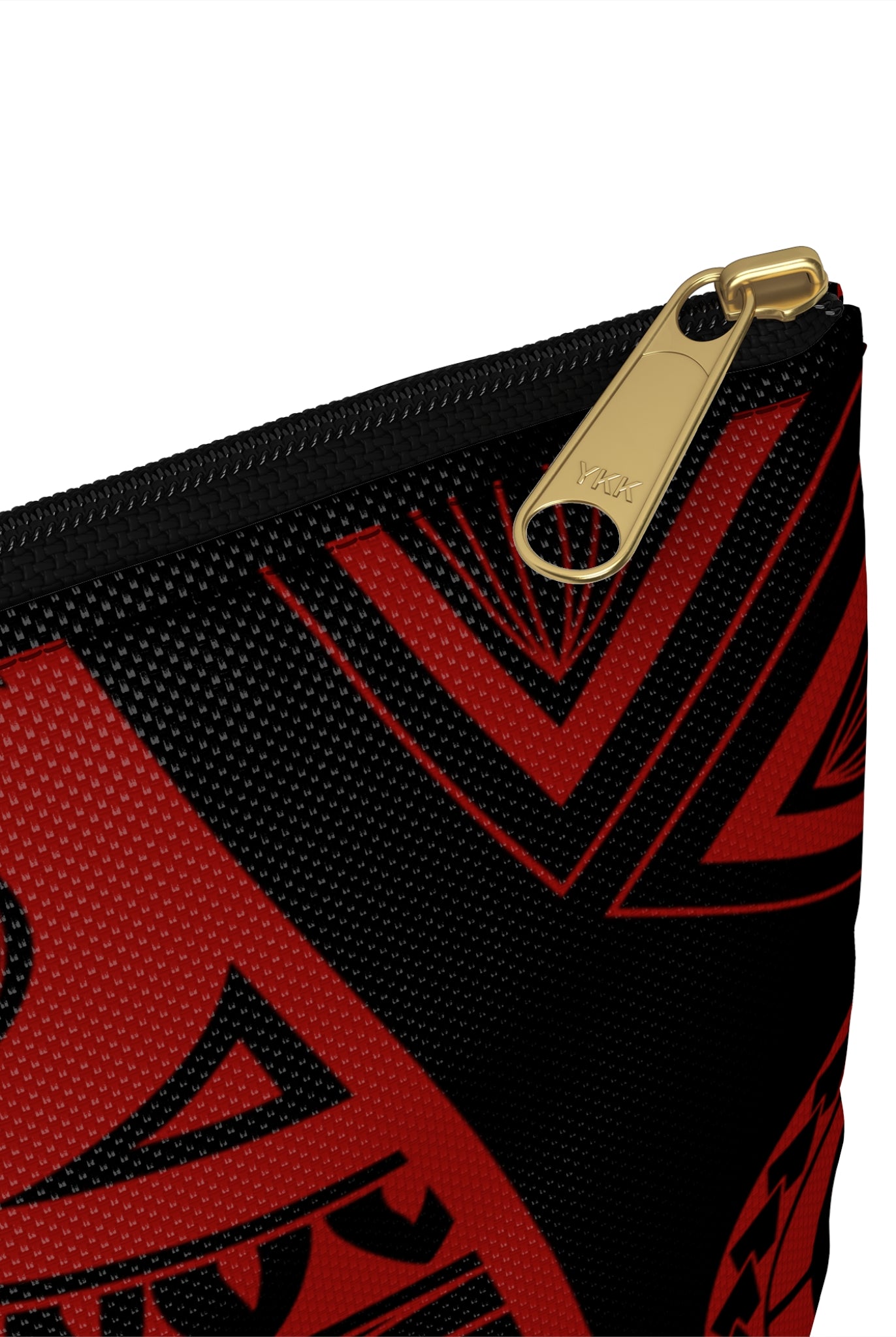 Island Tribal Red Travel Pouch Bag Pouches