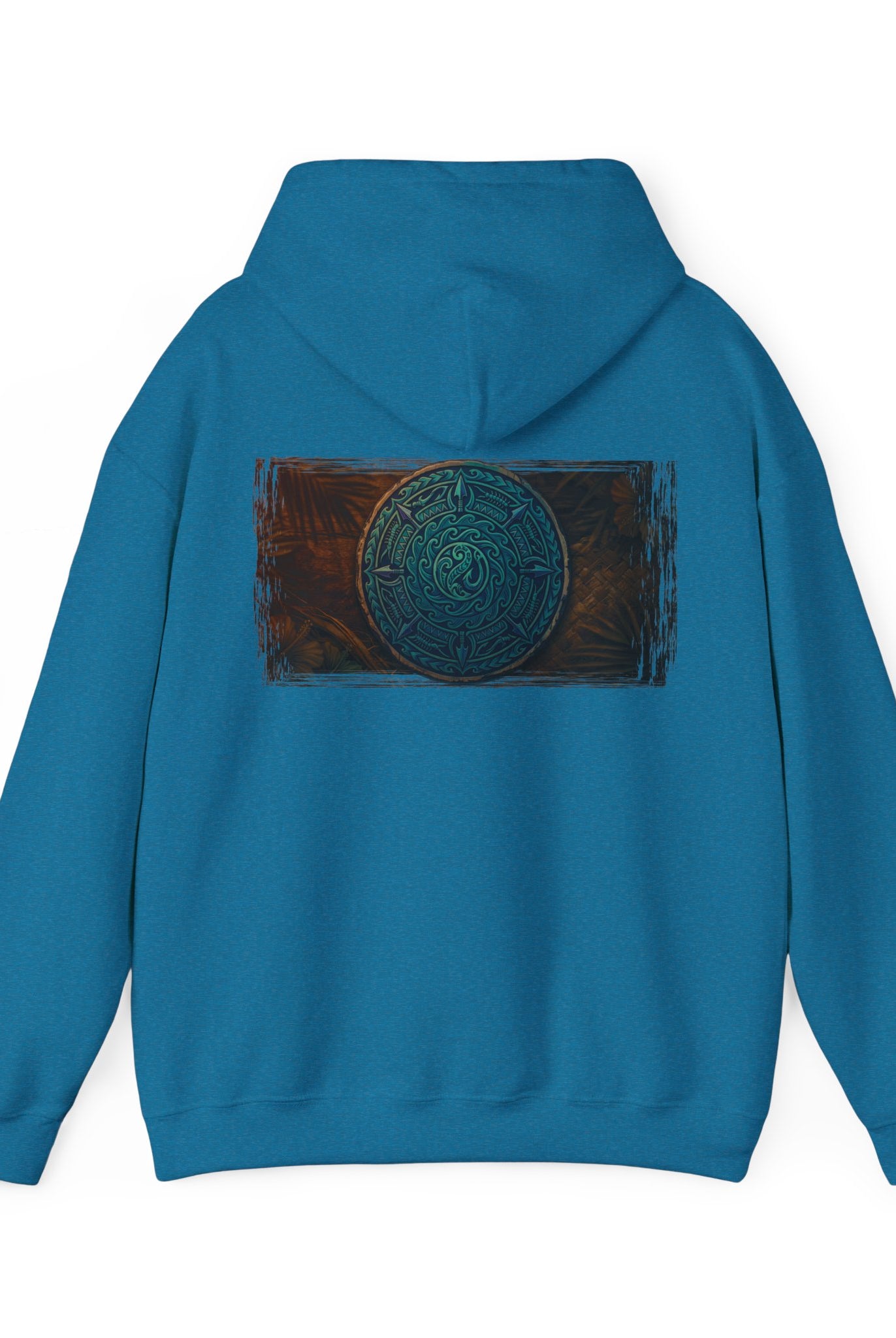 Makau Mana Heavy Blended Hooded Sweatshirt Antique Sapphire S The Local Banyan