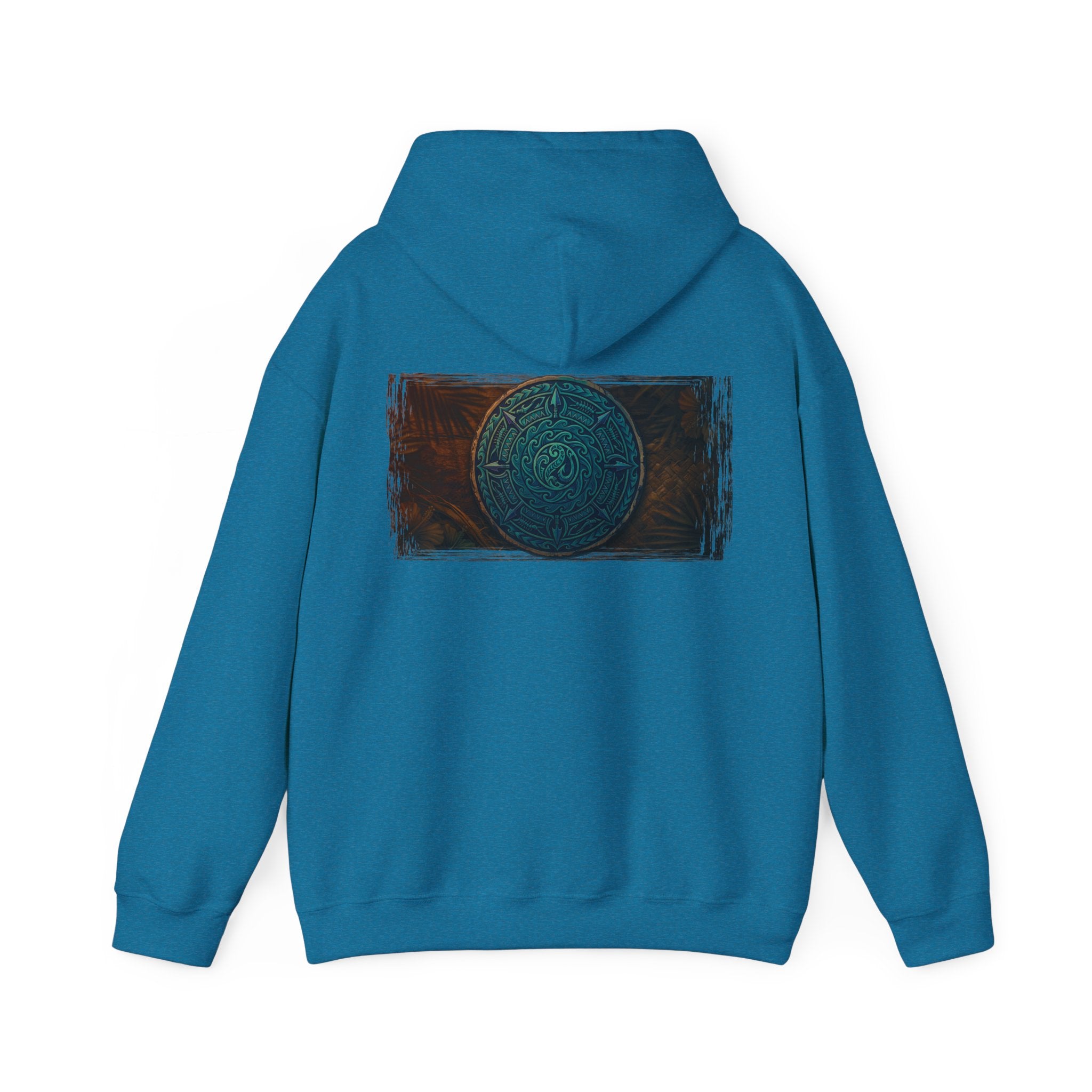 Makau Mana Heavy Blended Hooded Sweatshirt Antique Sapphire S The Local Banyan
