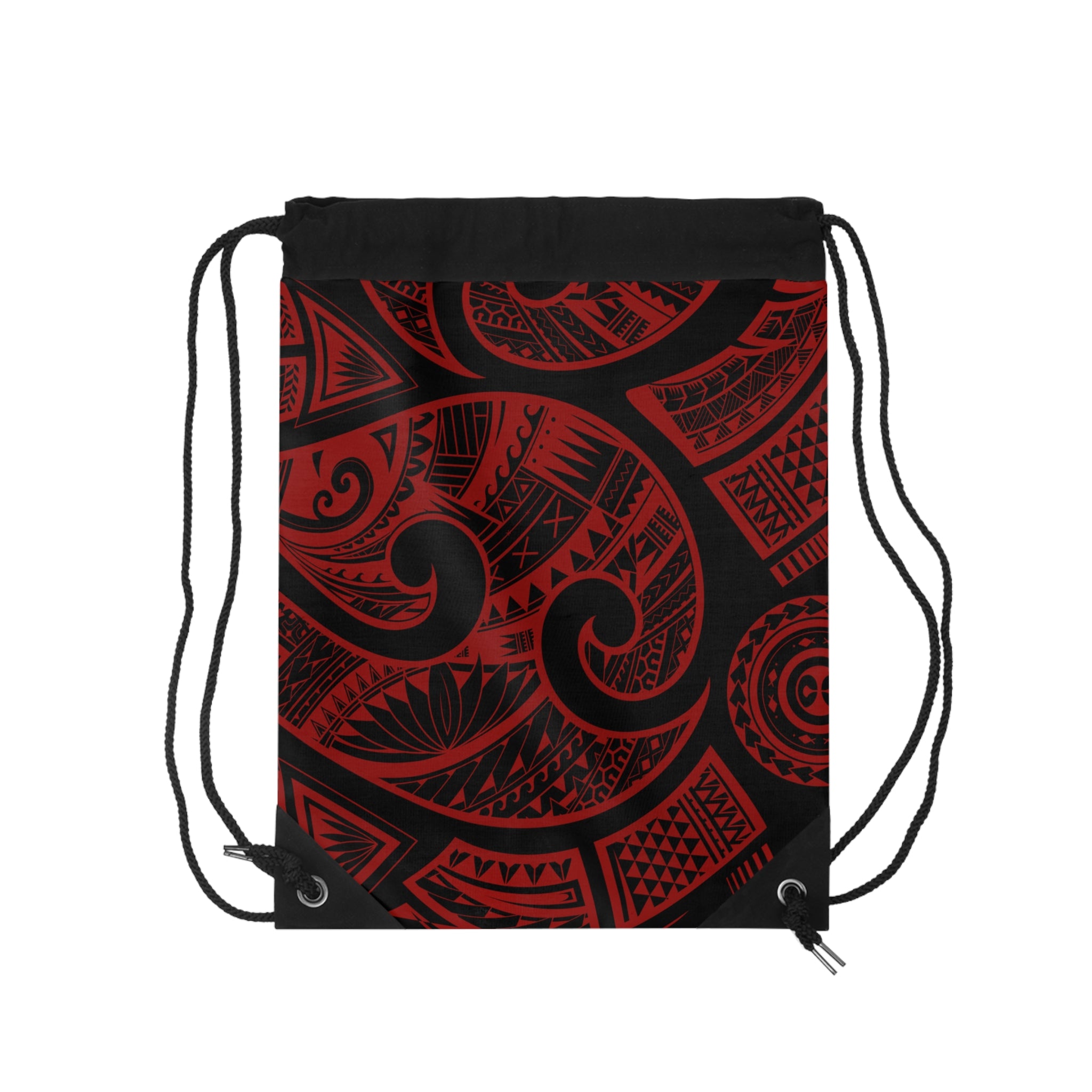 Island Tribal Drawstring Cinch Bag Backpack The Local Banyan
