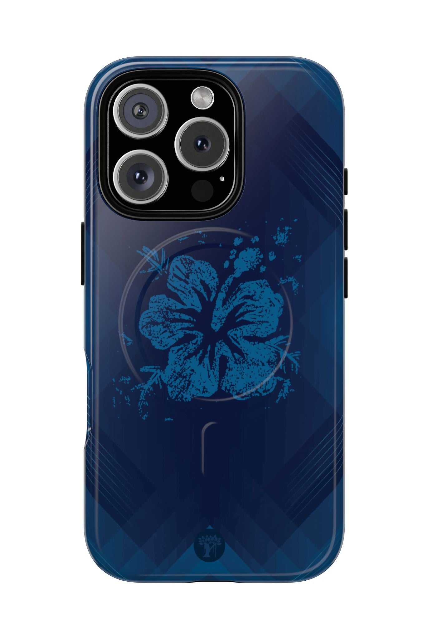 Kikokiko Lehua Magnetic Case for iPhone Phone Case The Local Banyan iPhone 16 Pro Glossy