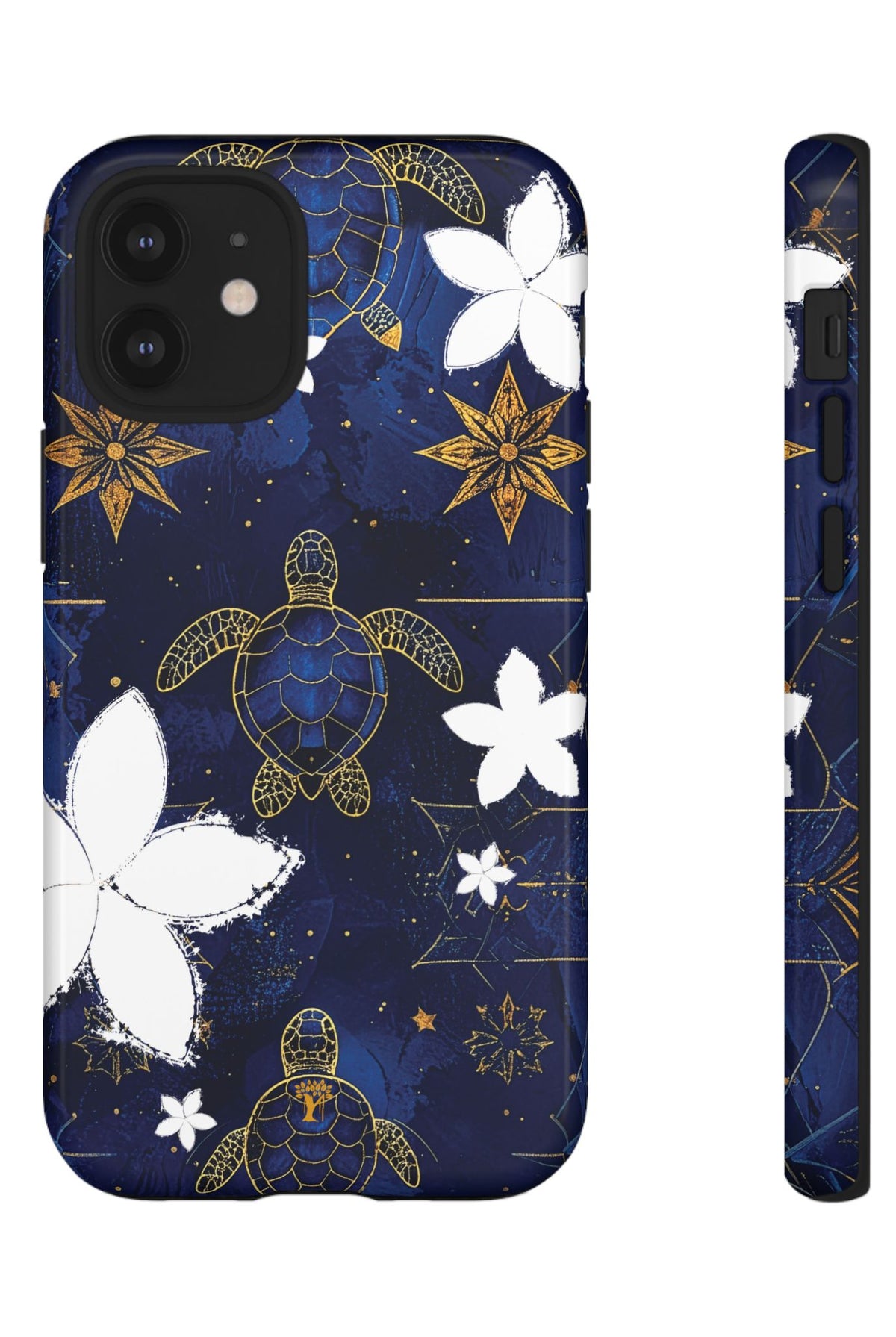 Tapa Hoku Honu Tough Case for iPhone iPhone 12 Mini Glossy The Local Banyan