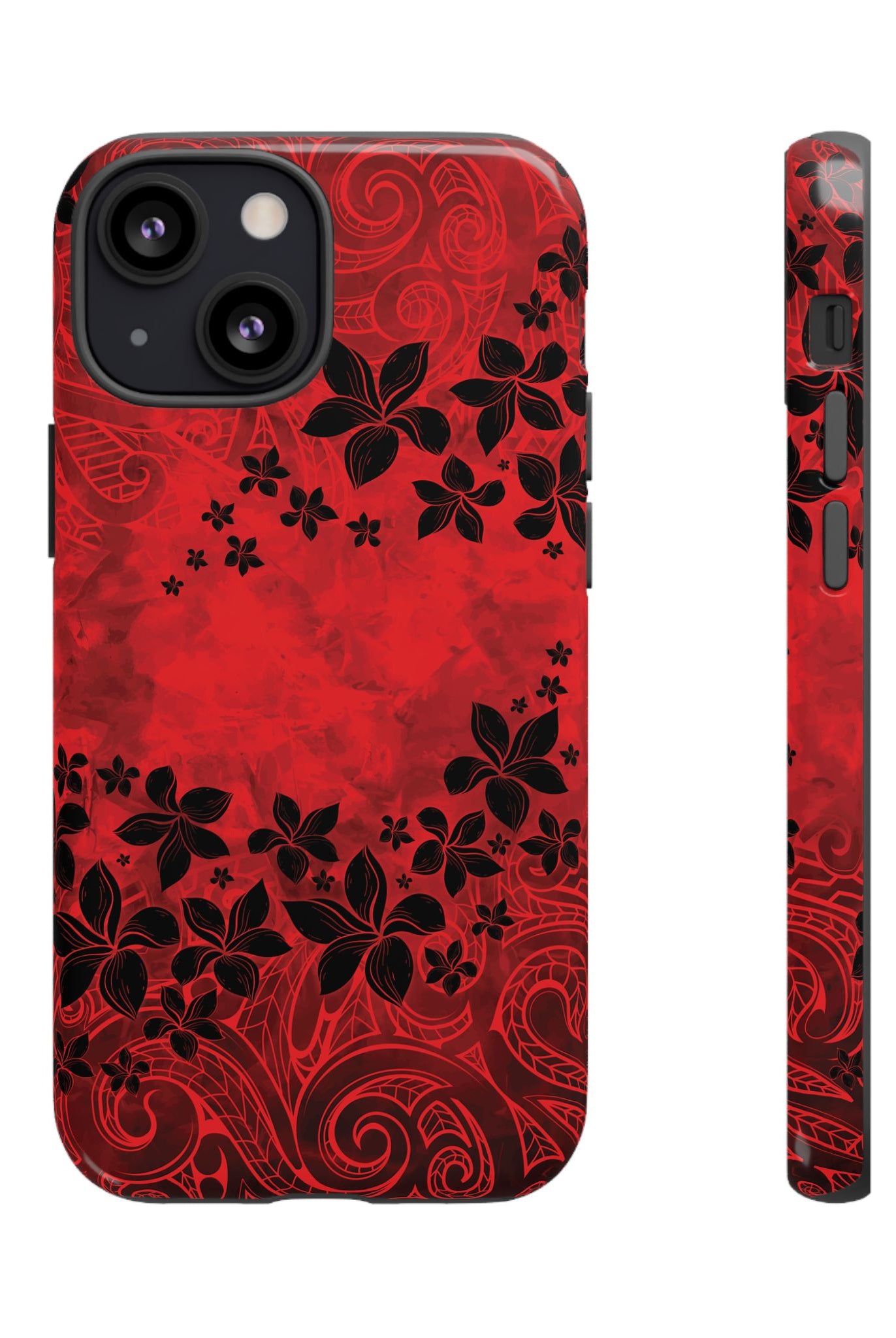 Keahi Pua Tough Case for iPhone Phone Case The Local Banyan iPhone 13 Mini Glossy