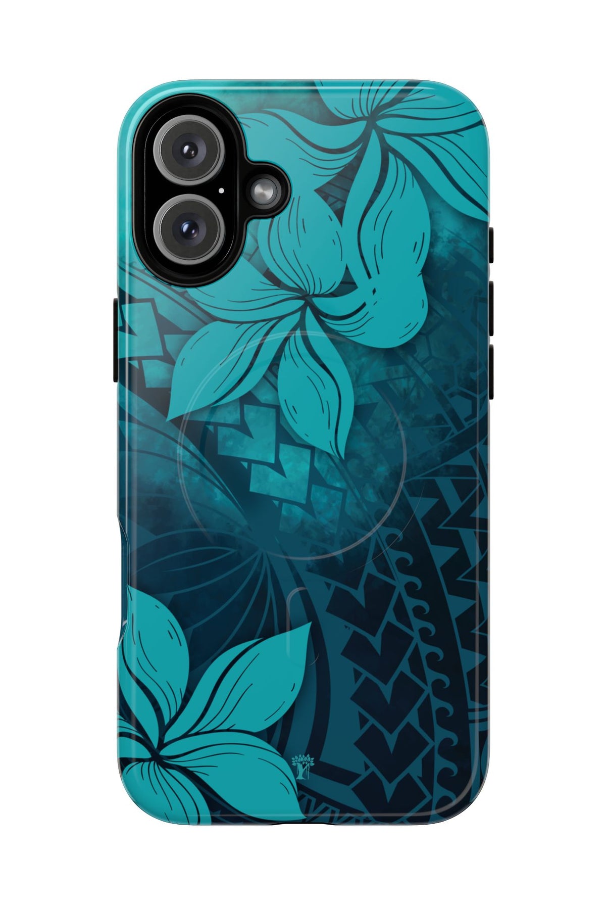 Moana Bloom Magnetic Case for iPhone iPhone 16 Plus Glossy The Local Banyan
