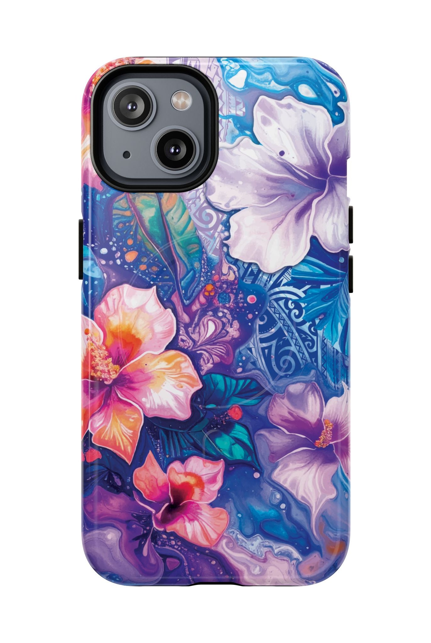 Aloha Wai Magnetic Case for iPhone Phone Case The Local Banyan iPhone 14 Glossy