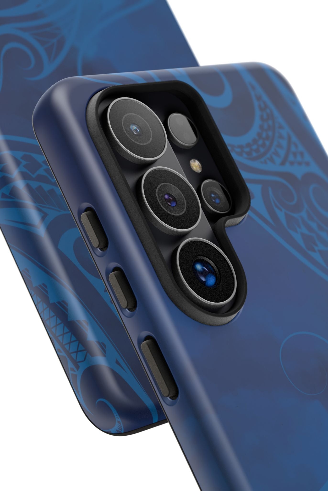 Kai Legacy Tough Samsung Galaxy Case Side View - Dual Layer Drop Protection Hawaiian Phone Case - The Local Banyan