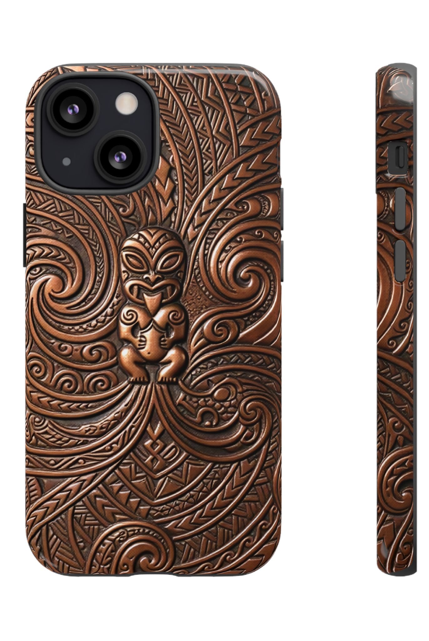Paʻa Guardian Tough Case for iPhone Phone Case The Local Banyan iPhone 13 Mini Glossy