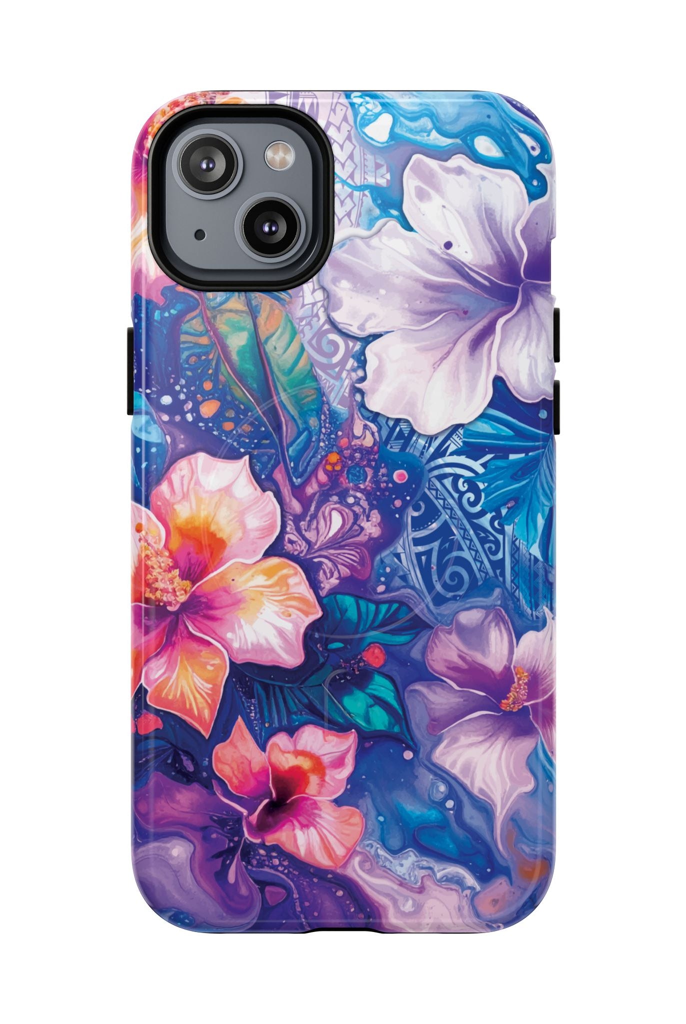 Aloha Wai Magnetic Case for iPhone Phone Case The Local Banyan iPhone 14 Plus Glossy