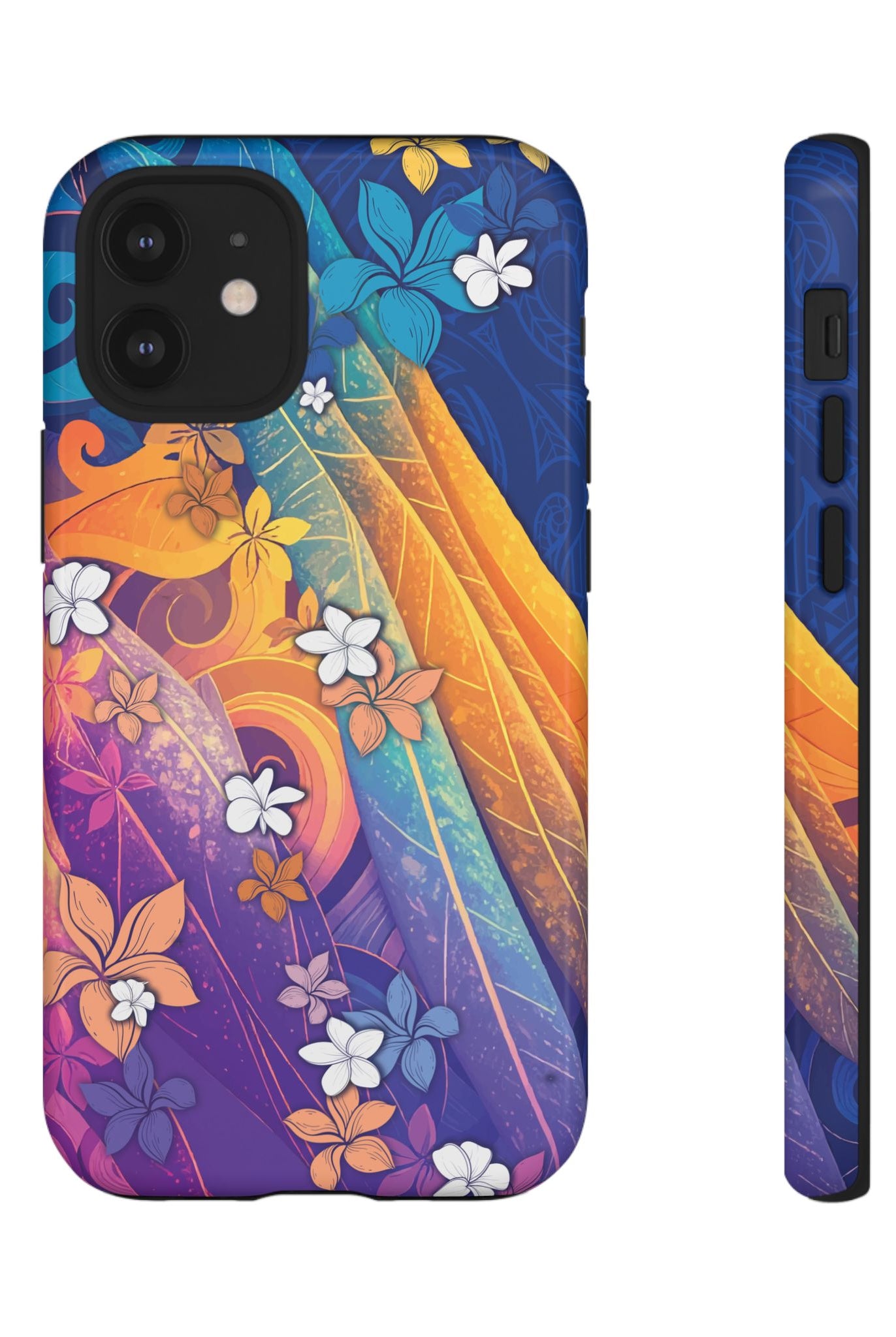 Mauna Sunrise Tough Case for iPhone Phone Case The Local Banyan iPhone 12 Mini Glossy