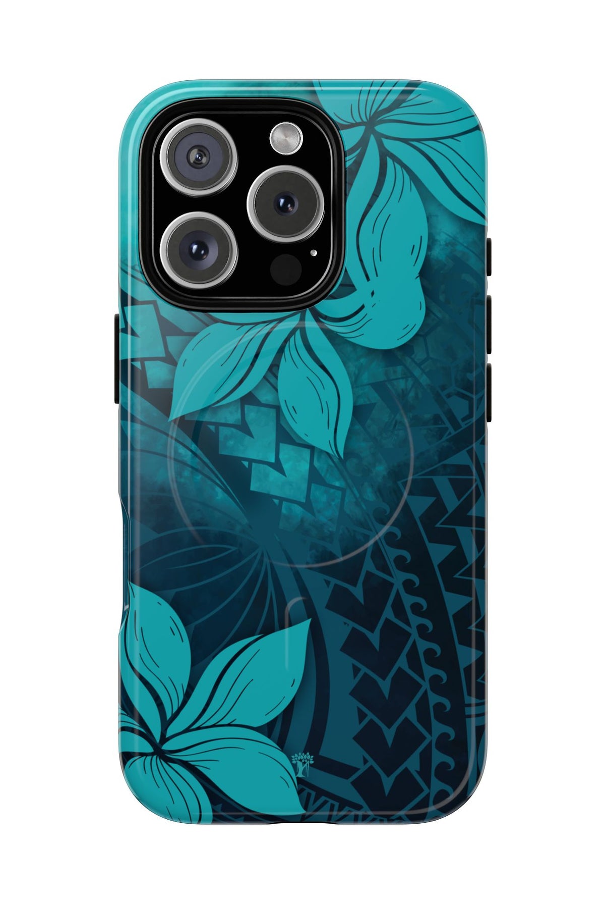 Moana Bloom Magnetic Case for iPhone iPhone 16 Pro Glossy The Local Banyan